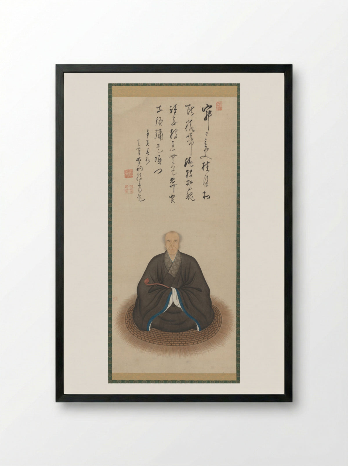 Portrait of Duli Xingyi - Kita Genki - Framed Print Black