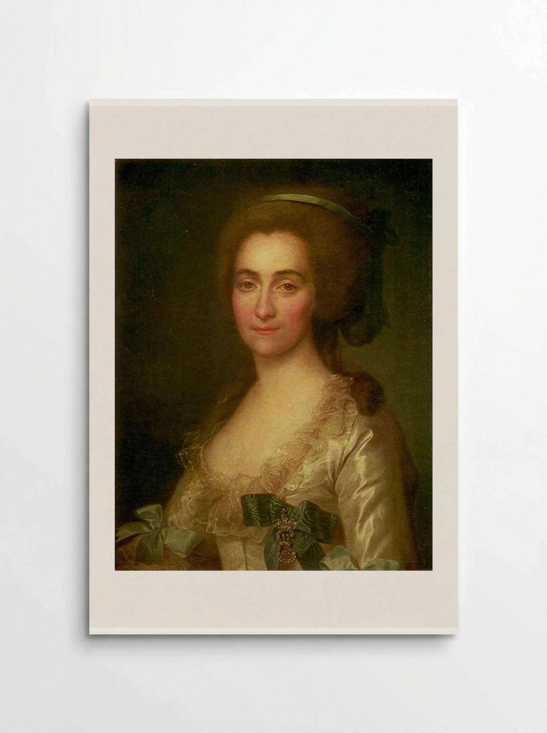 Portrait of E. A. Vorontsova - Dmitry Levitzky - Poster
