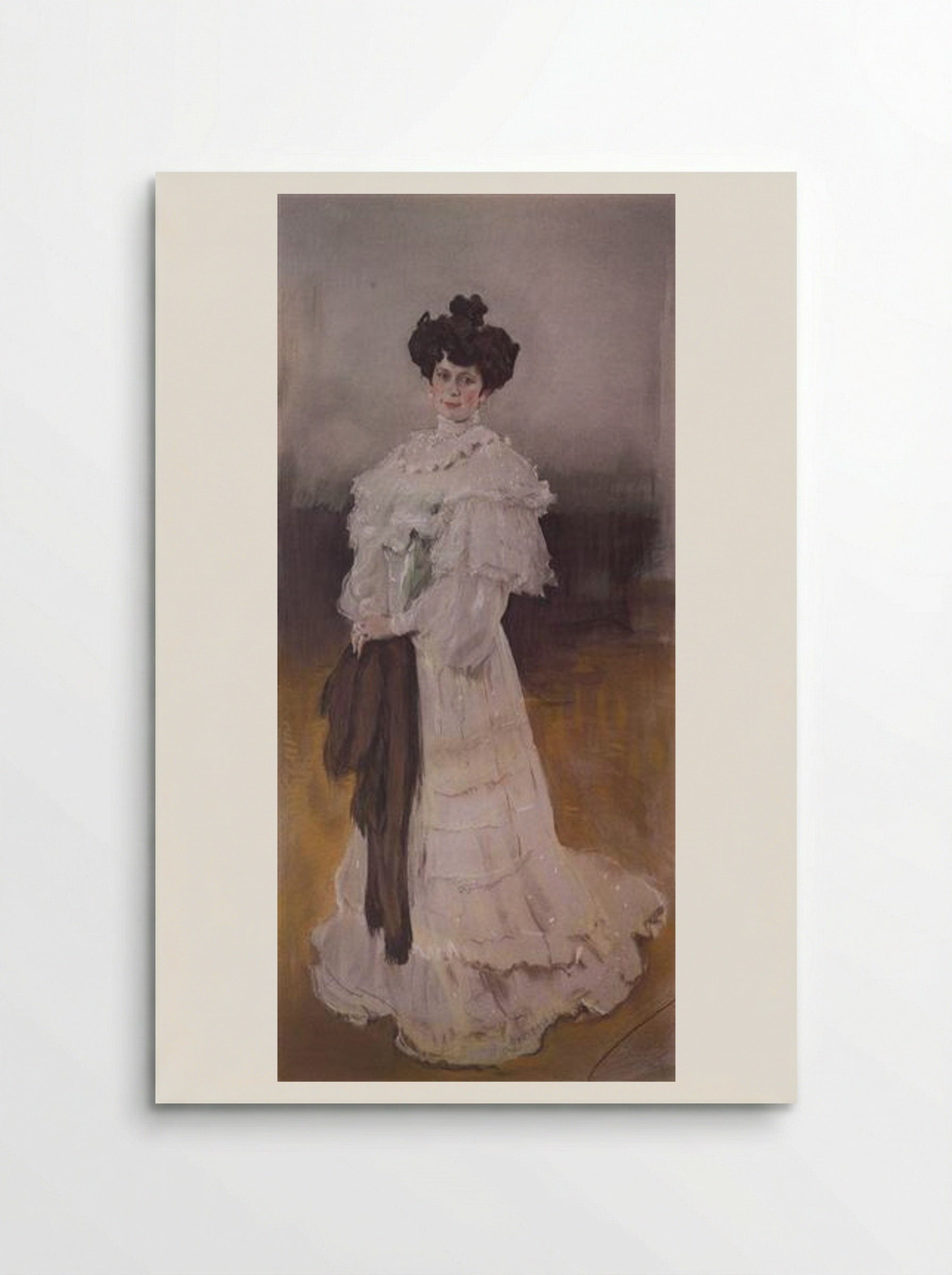 Portrait of E.A. Krasilschikova - Valentin Serov - Poster