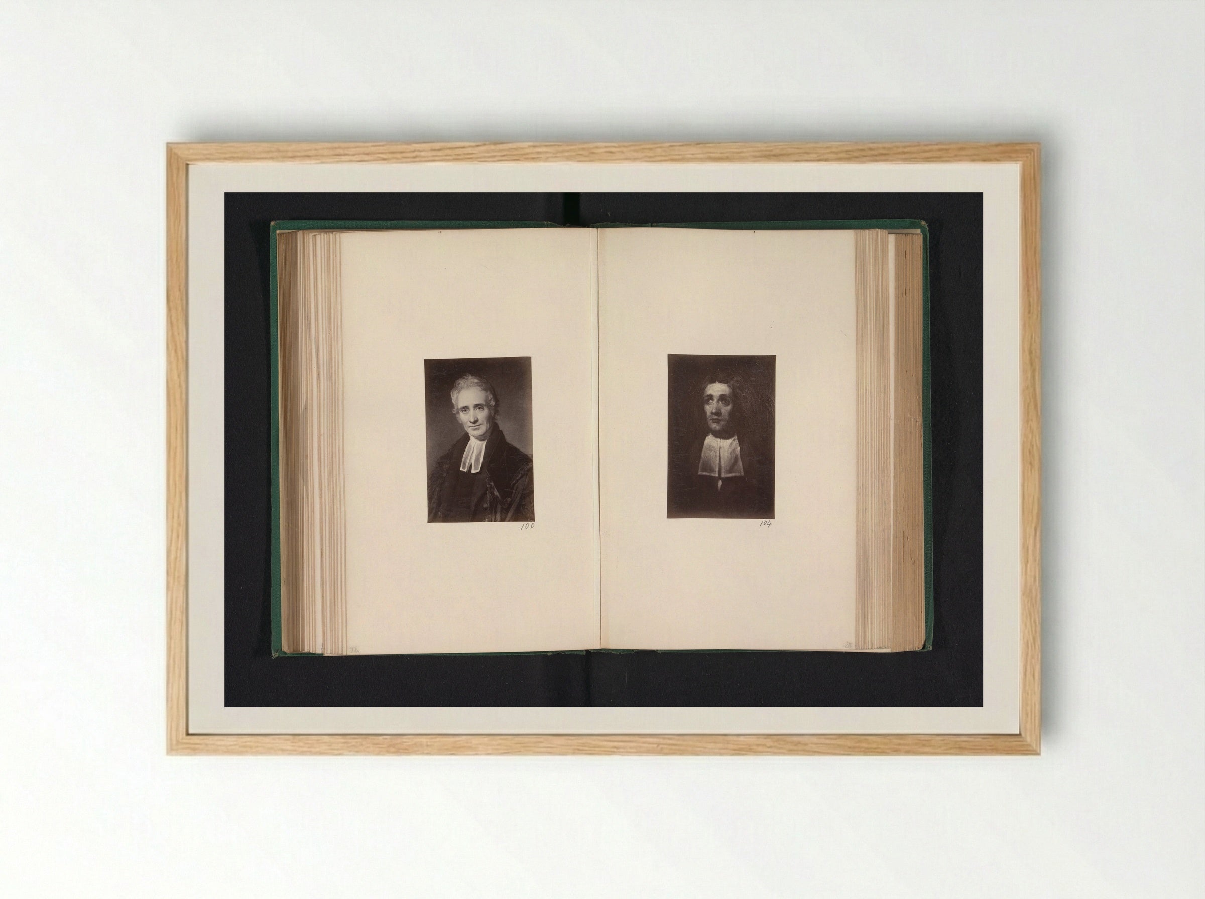 Portrait of Edward Irving - Thomas Annan - Framed Print Wood