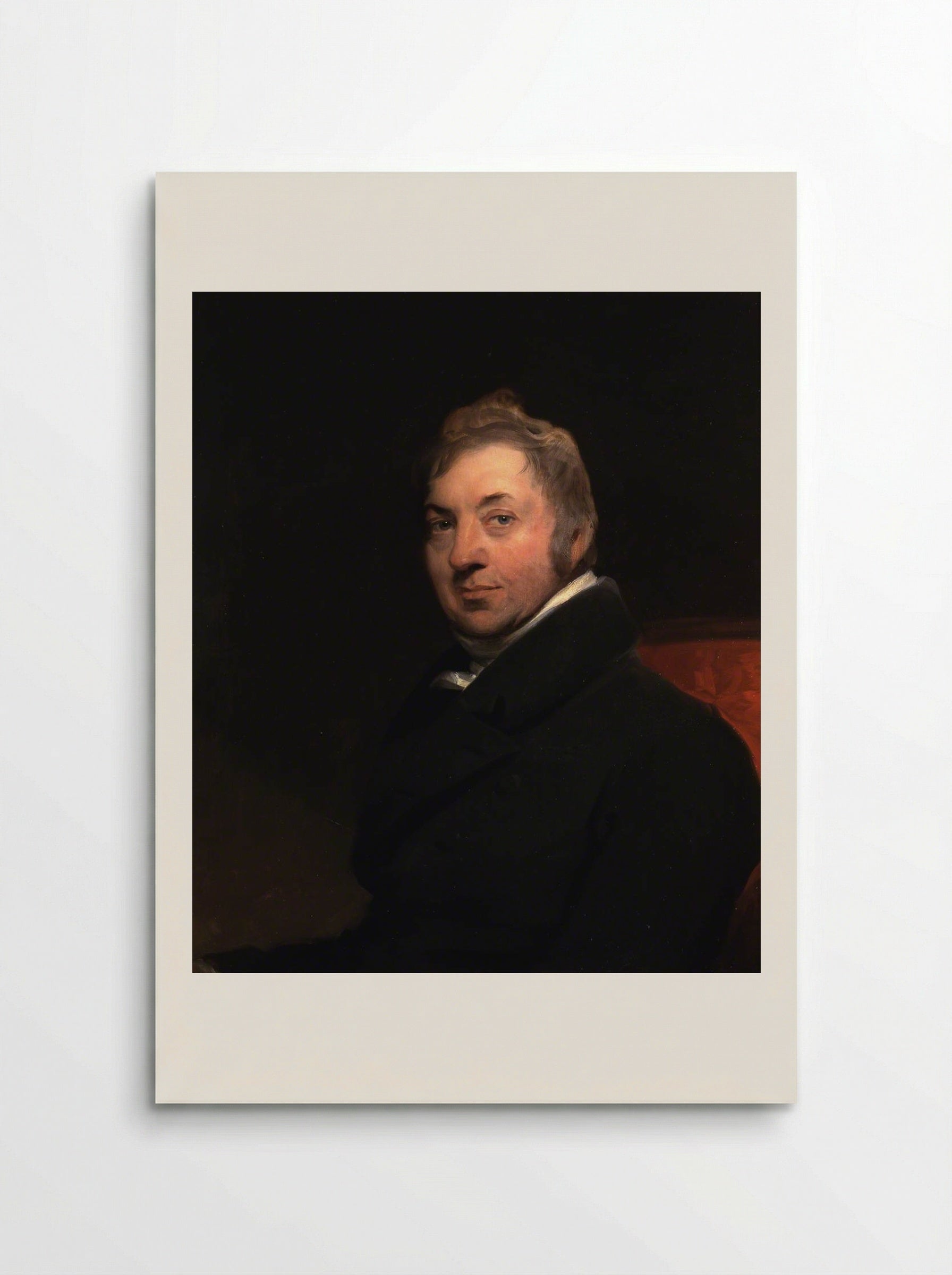 Portrait of Edward Jenner - Sir Thomas Lawrence - Poster