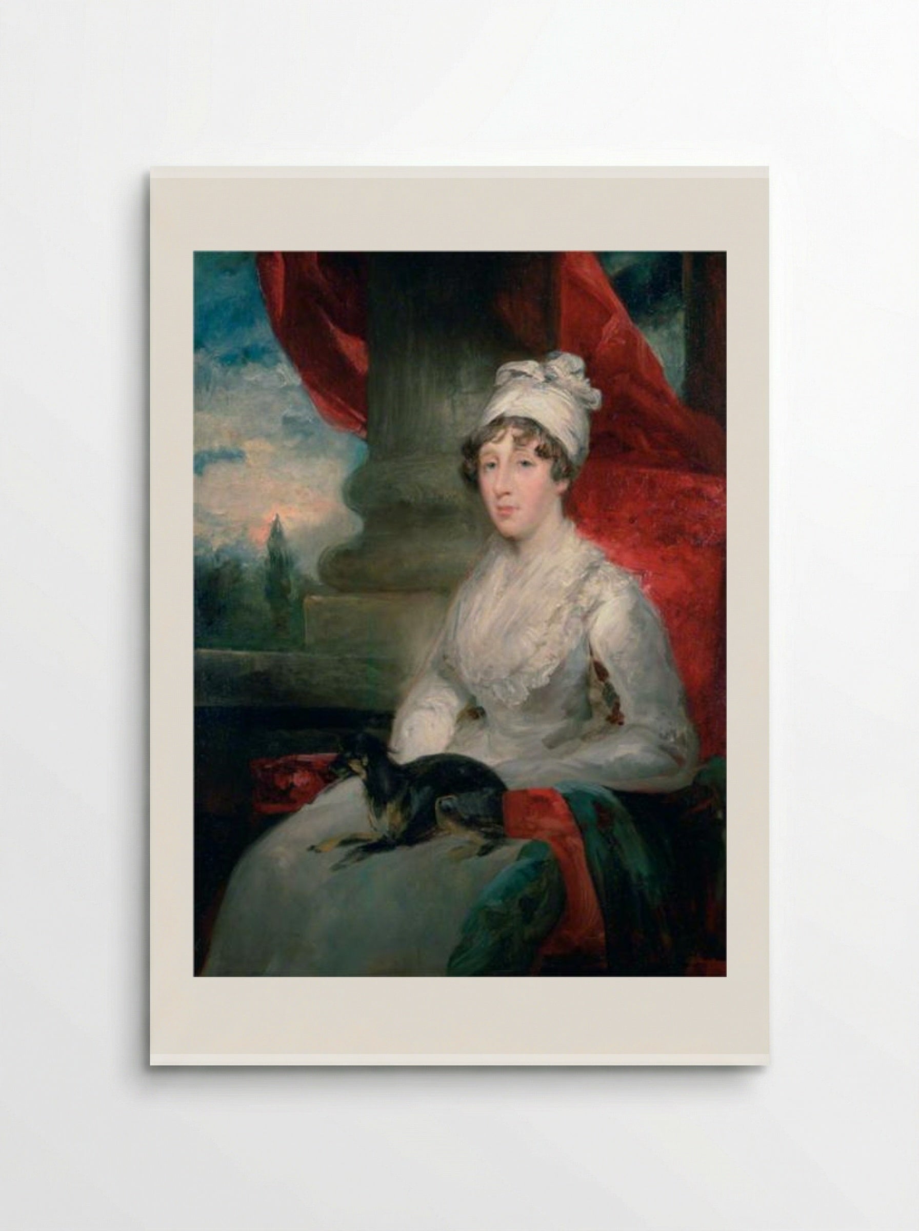Portrait of Eliza Soane - John Jackson - Poster