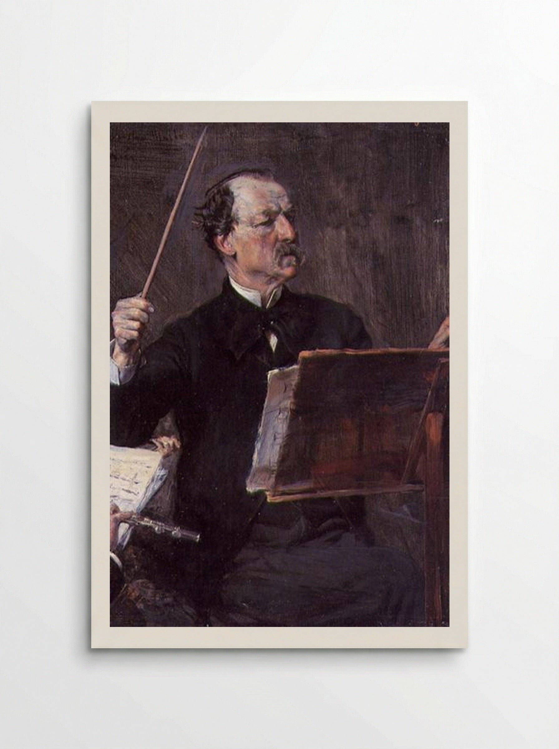 Portrait of Emanuele Muzio - Giovanni Boldini - Poster