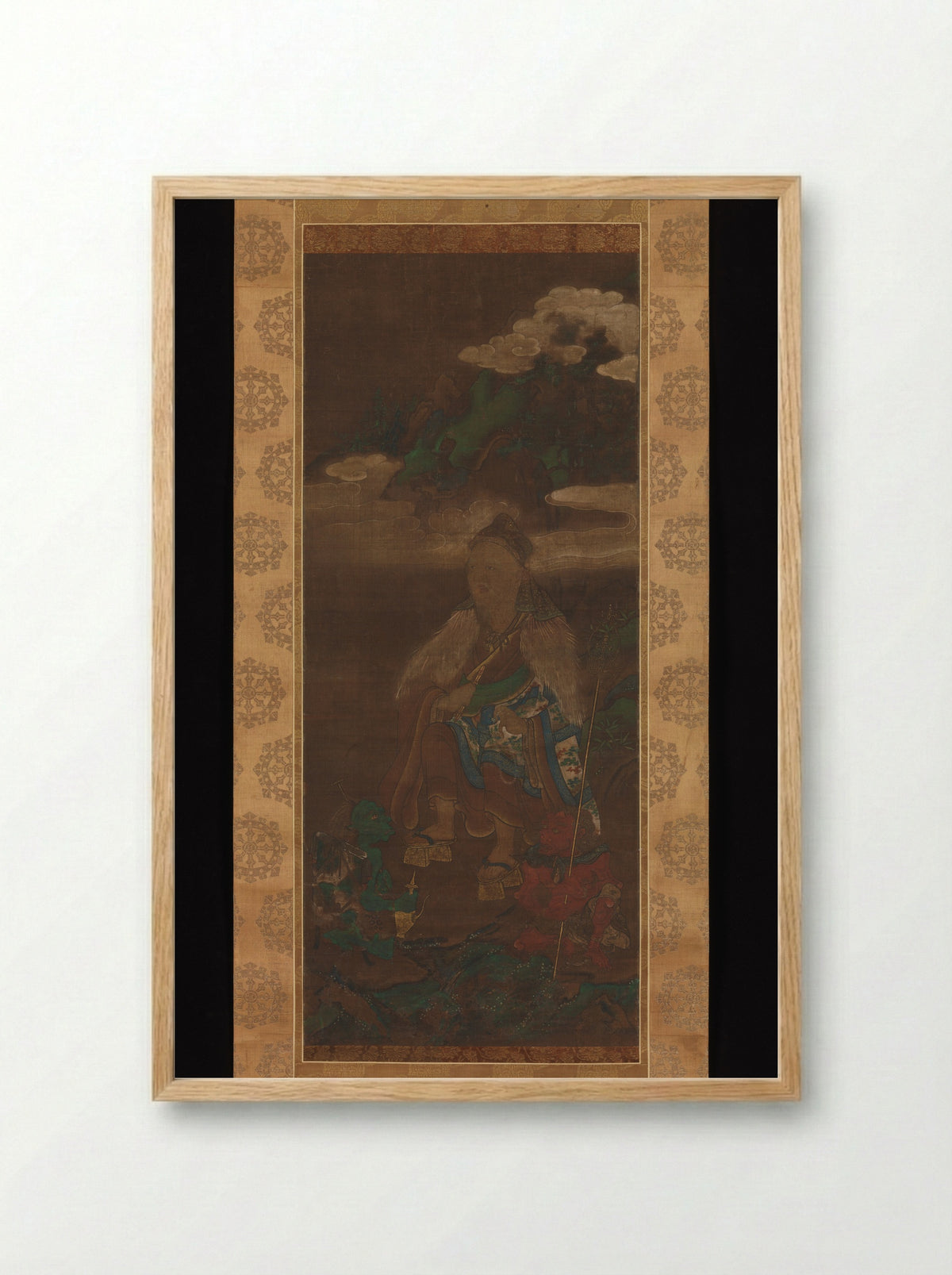 Portrait of En no Gyōja - Jakusai - Framed Print Wood