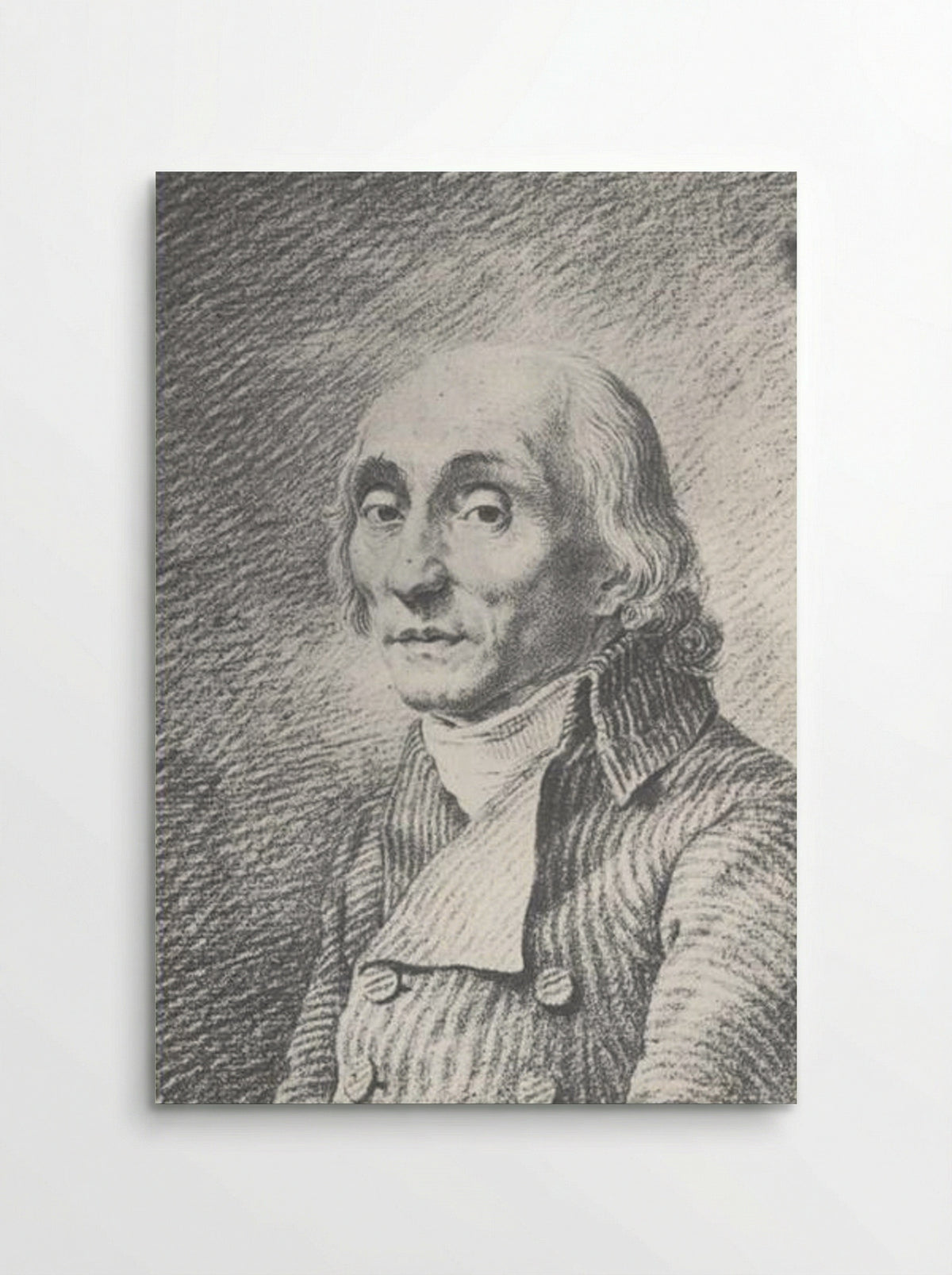 Portrait of Ernst Theodor Johann Bruckner - Caspar David Friedrich - Poster