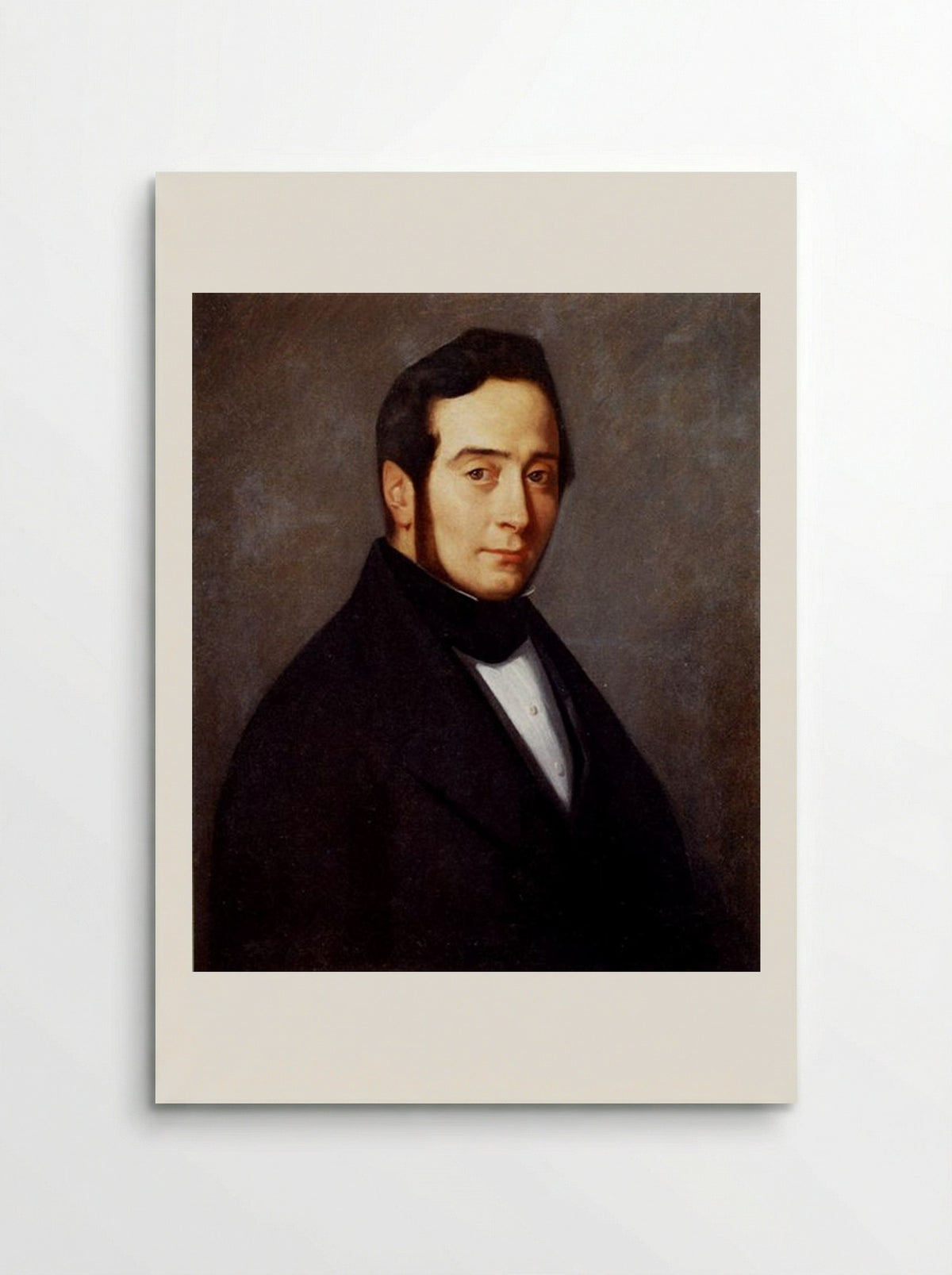 Portrait of Eugene Canoville - Jean-Francois Millet - Poster