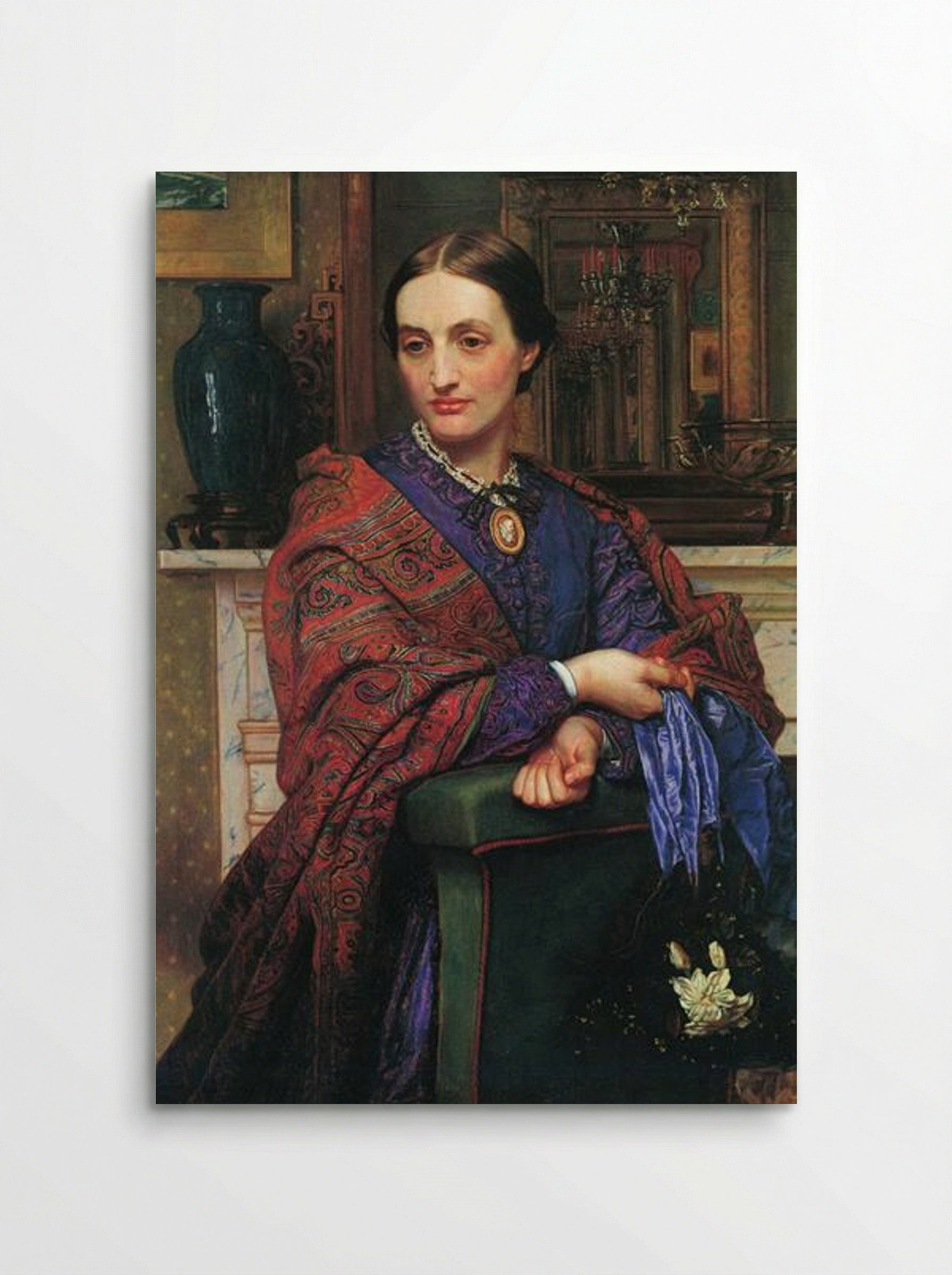 Portrait of Fanny Holman Hunt - William Holman Hunt - Poster