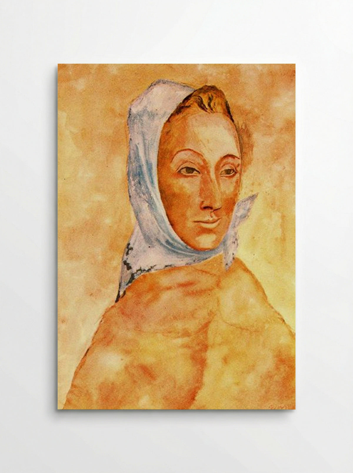 Portrait of Fernande Olivier in headscarves - Pablo Picasso - Poster
