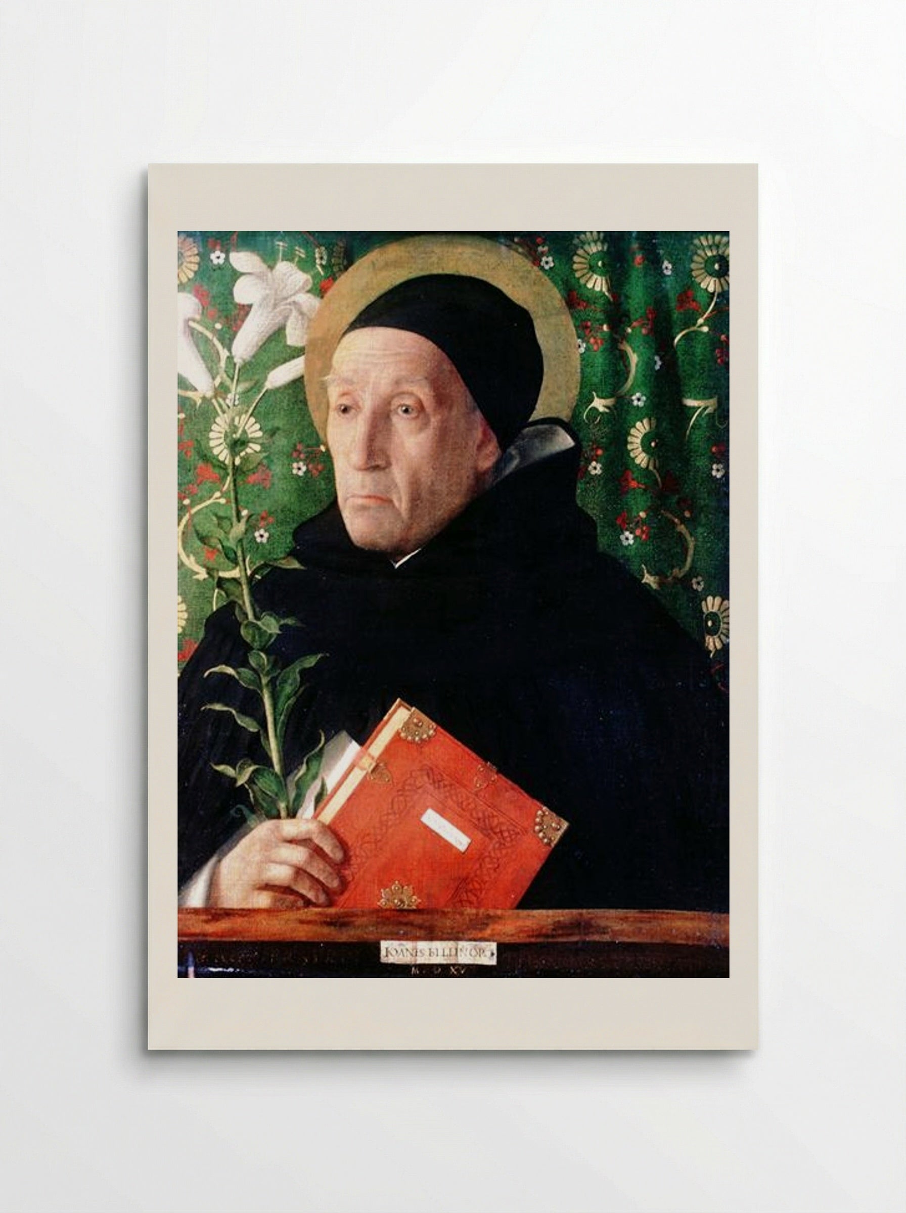 Portrait of Fra Theodoro da Urbino - Giovanni Bellini - Poster