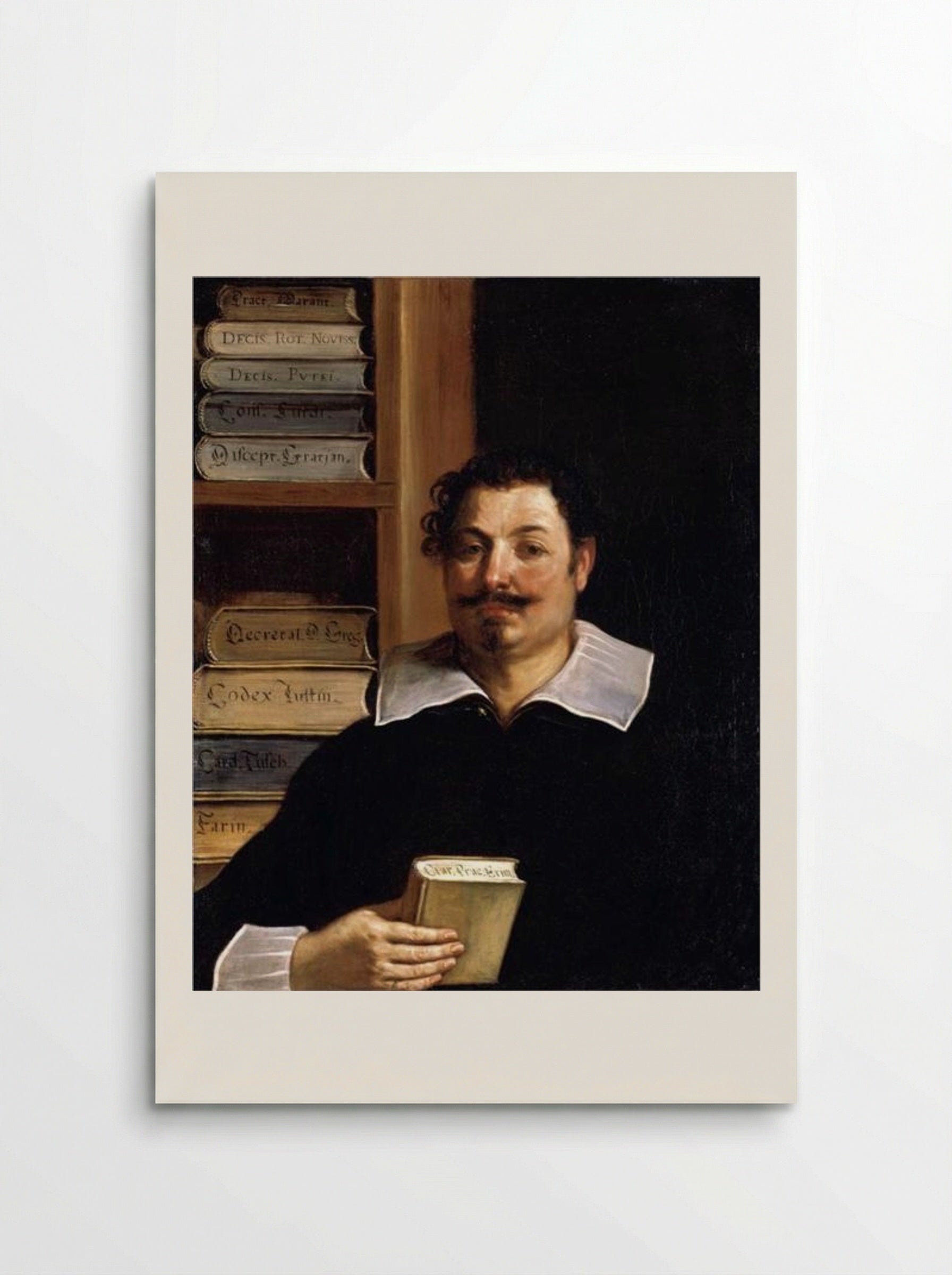 Portrait of Francesco Righetti - Guercino - Poster