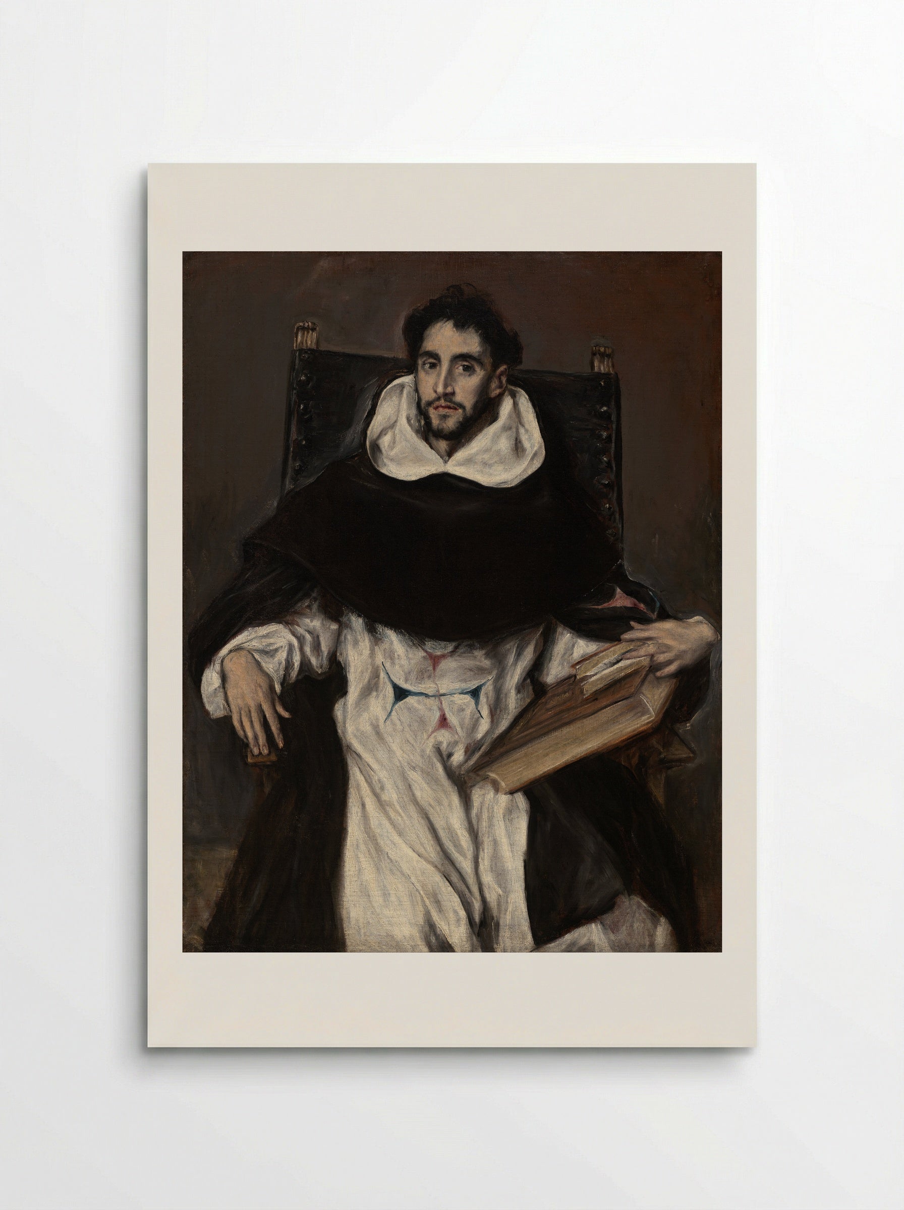 Portrait of Fray Hortensio Felix Paravicino - El Greco - Poster