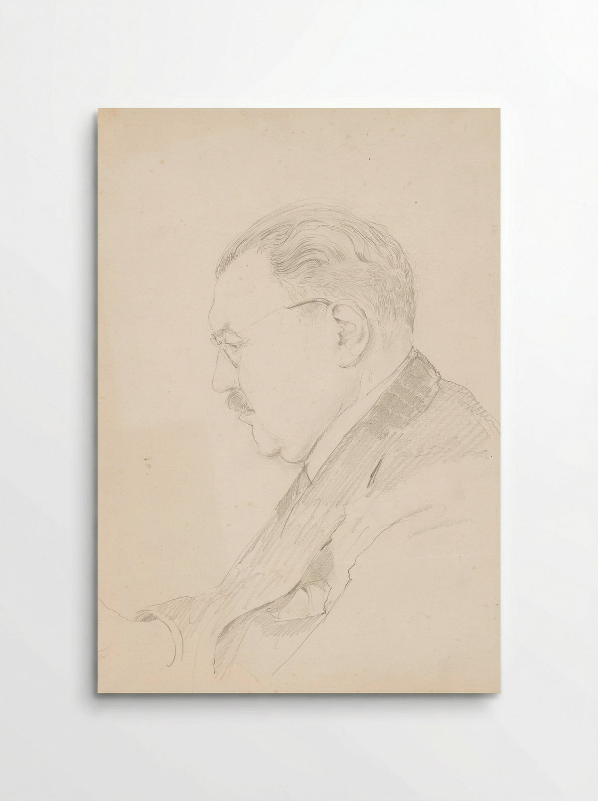 Portrait of Frederik Schmidt-Degener - Harm Kamerlingh Onnes - Poster