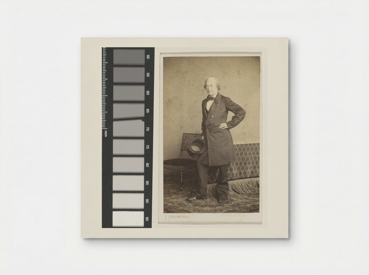 Portrait of Frederik Verachter - J. Dupont - Poster