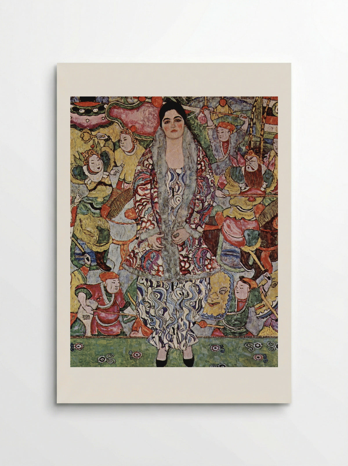 Portrait of Friederike Maria Beer - Gustav Klimt - Poster