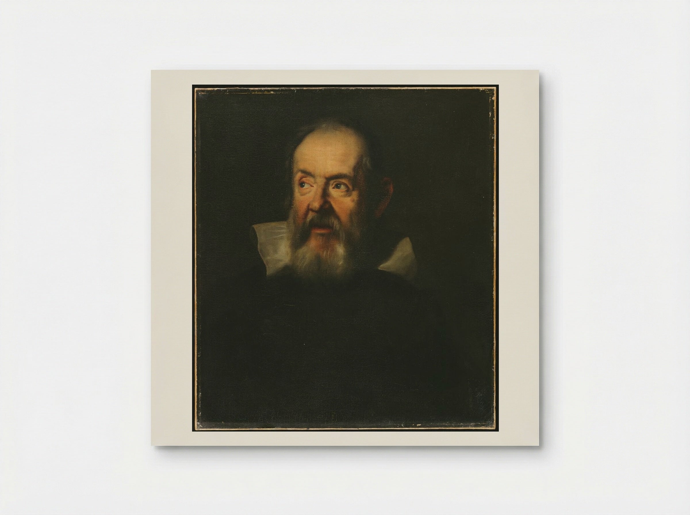 Portrait of Galileo Galilei - Unidentified Artist - Poster