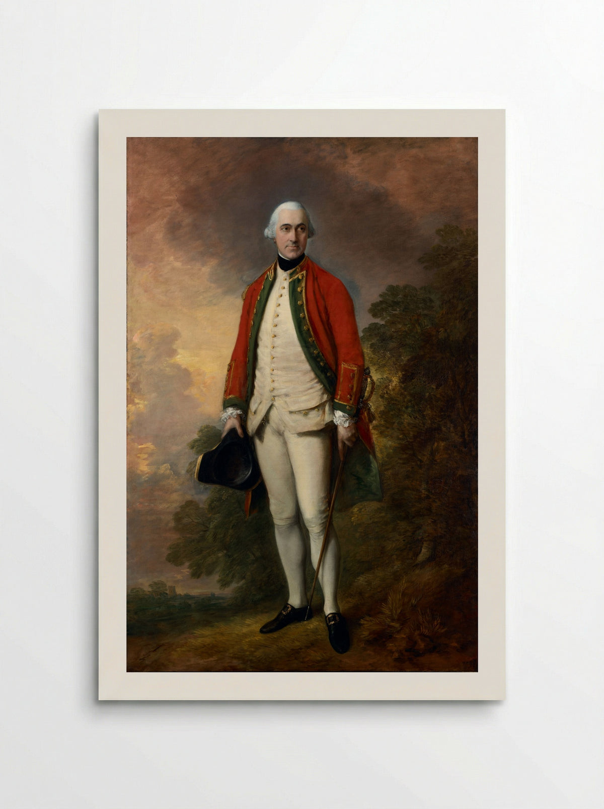 Portrait of George Pitt, First Baron Rivers - Thomas Gainsborough - Poster