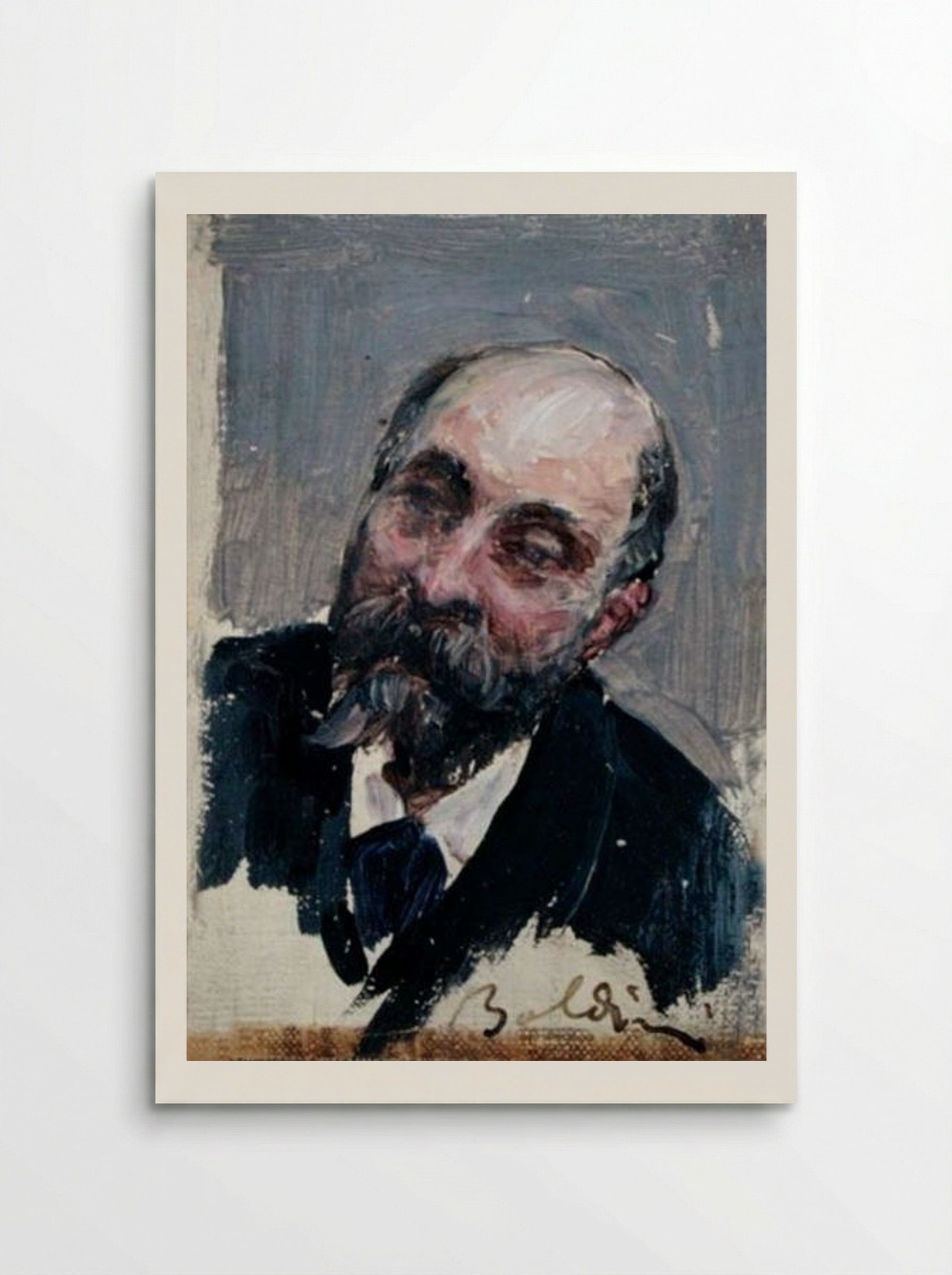 Portrait of Georges de Bellio - Giovanni Boldini - Poster