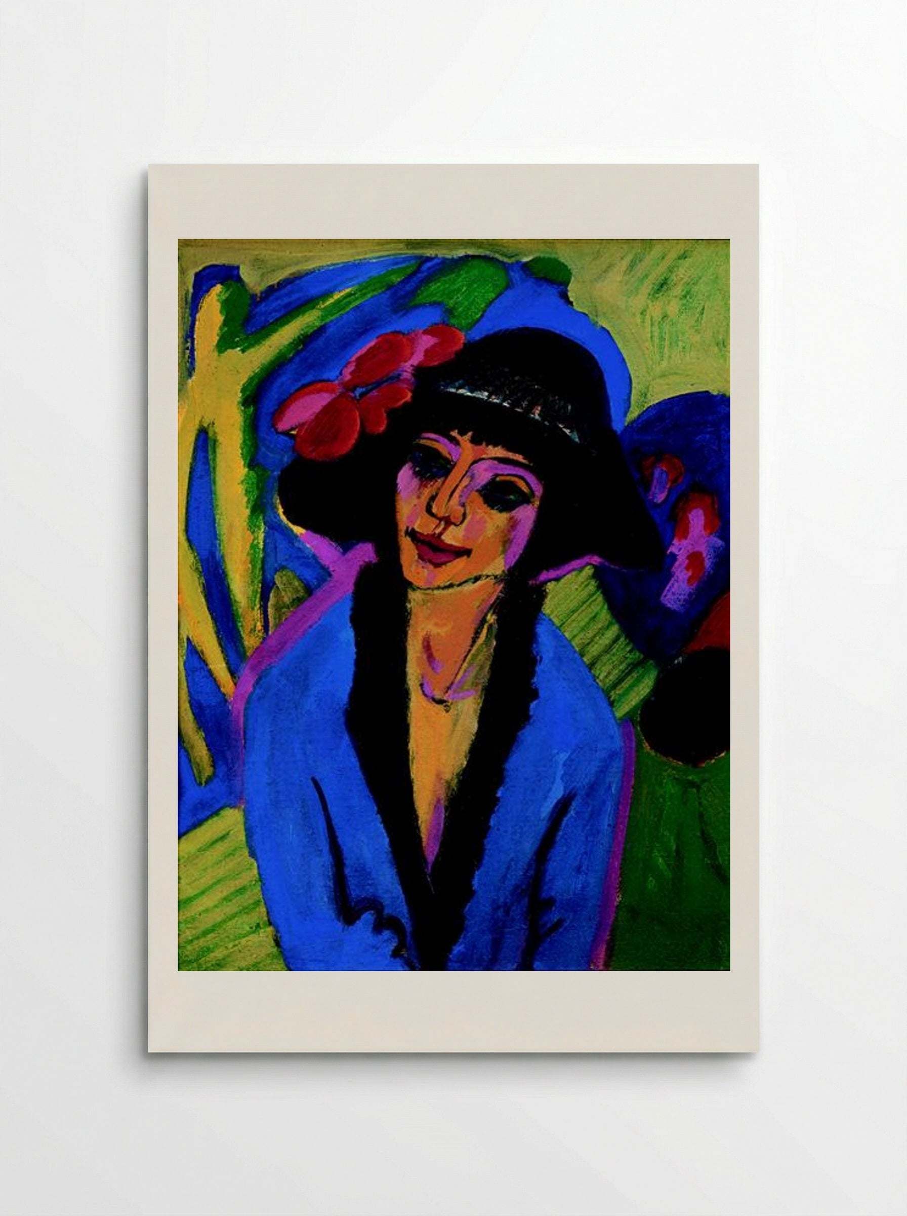Portrait of Gerda - Ernst Ludwig Kirchner - Poster