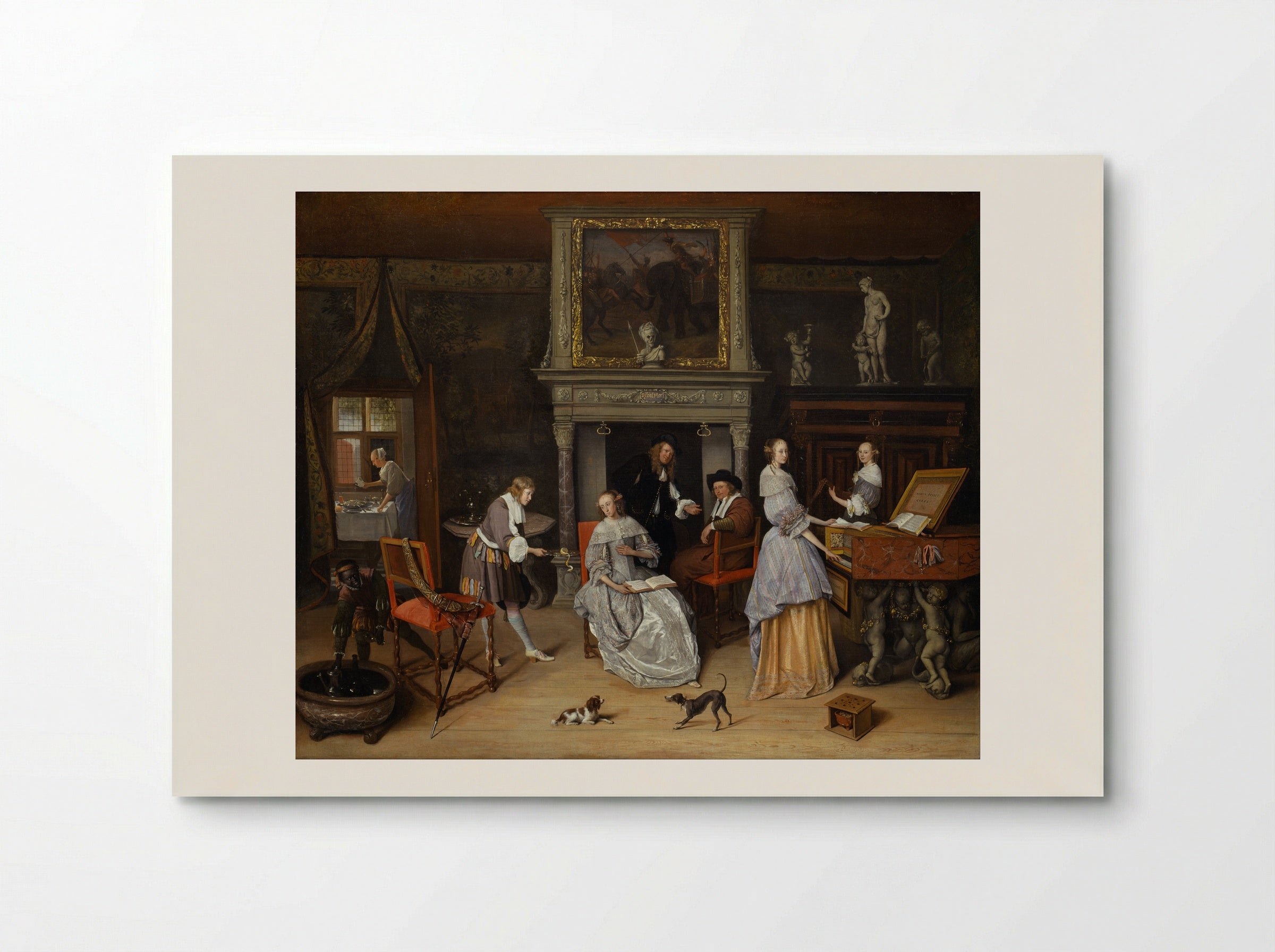 Portrait of Gerrit Gerritsz Schouten - Jan Steen - Poster