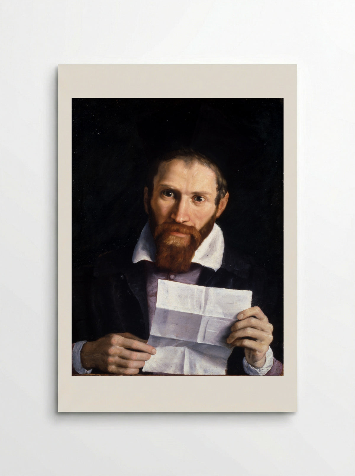 Portrait of Giovanni Battista Agucchi - Domenichino - Poster