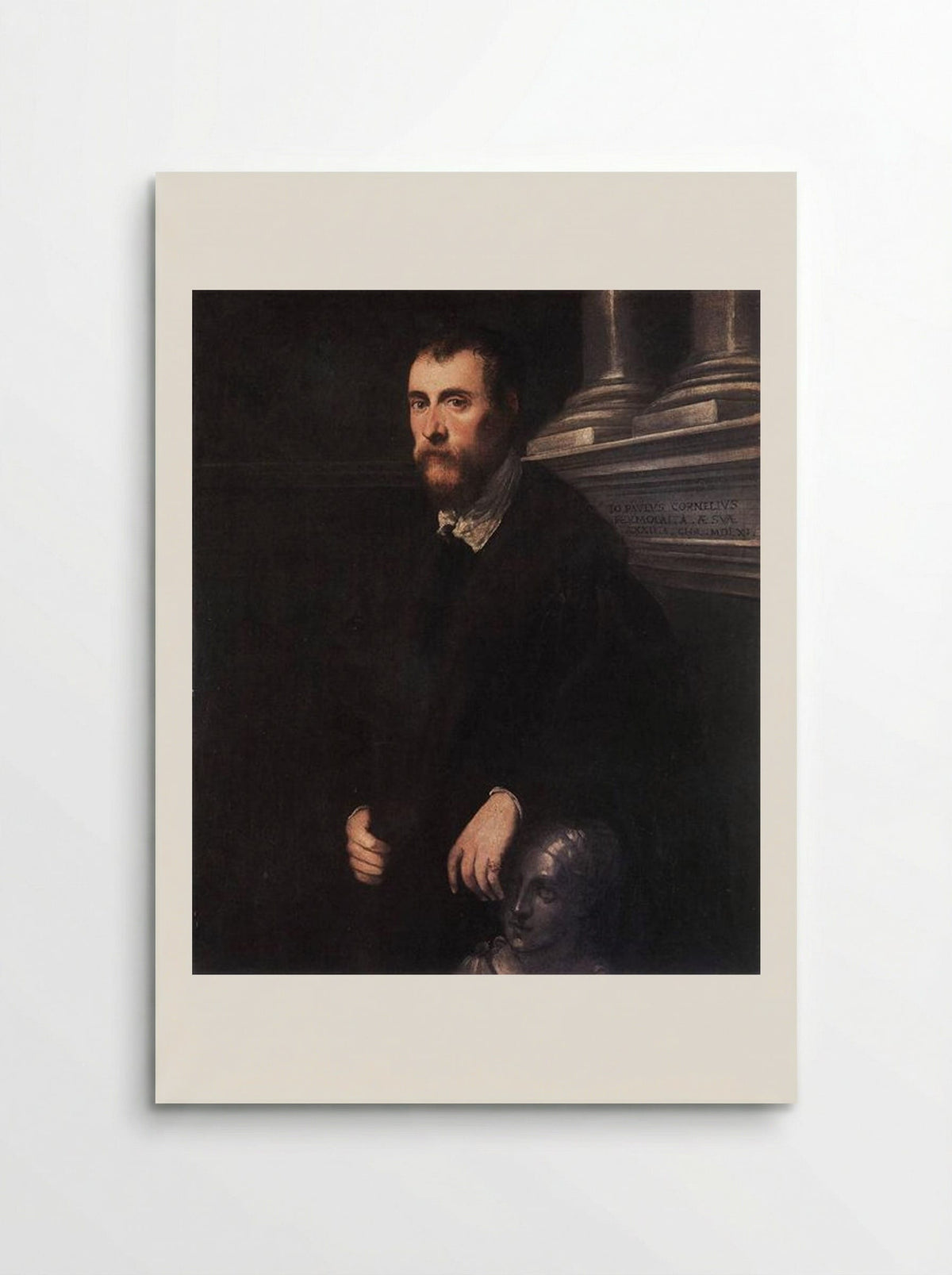 Portrait of Giovanni Paolo Cornaro - Tintoretto - Poster