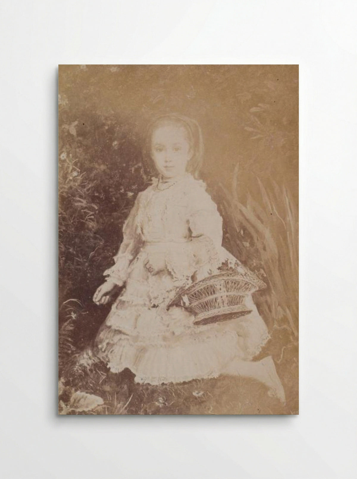 Portrait of Gracia Lees - John Everett Millais - Poster