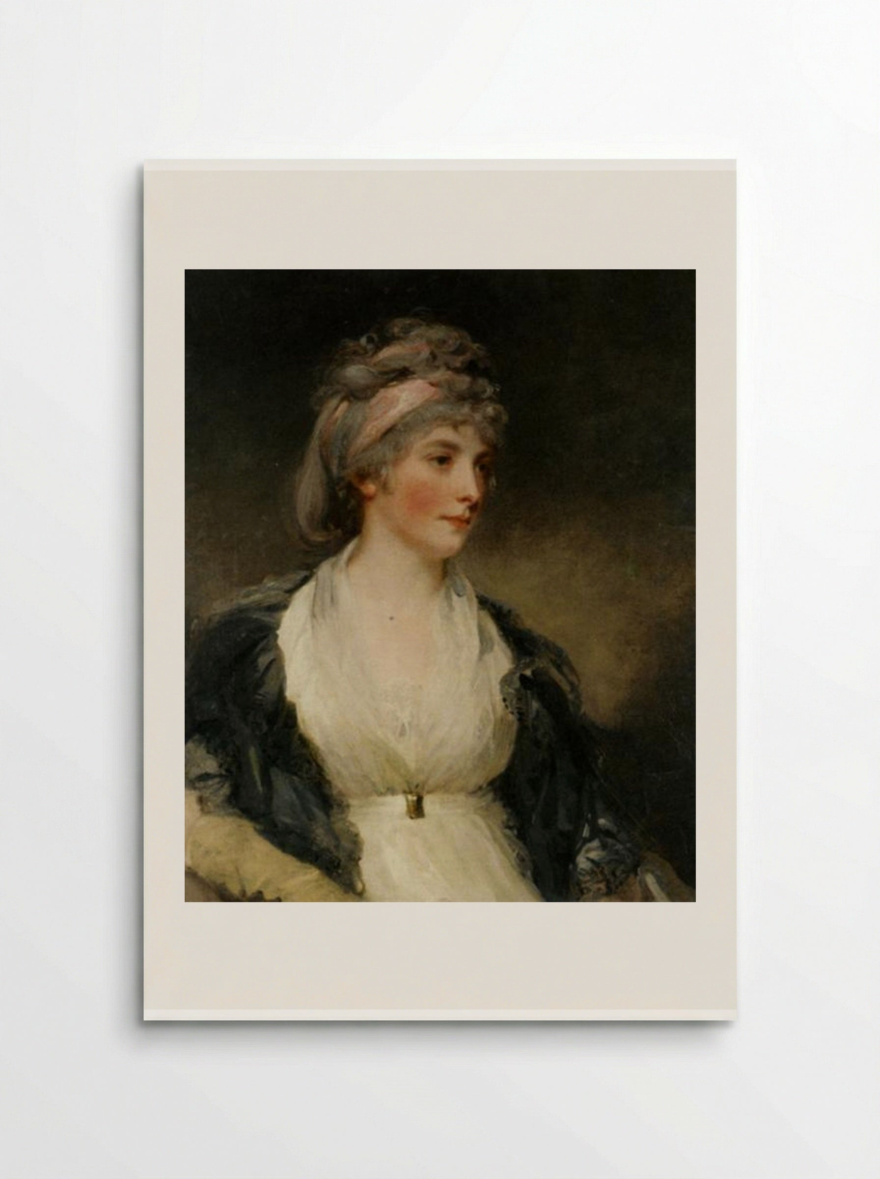 Portrait of Harriet Brouncker of Boveridge Dorset - John Hoppner - Poster
