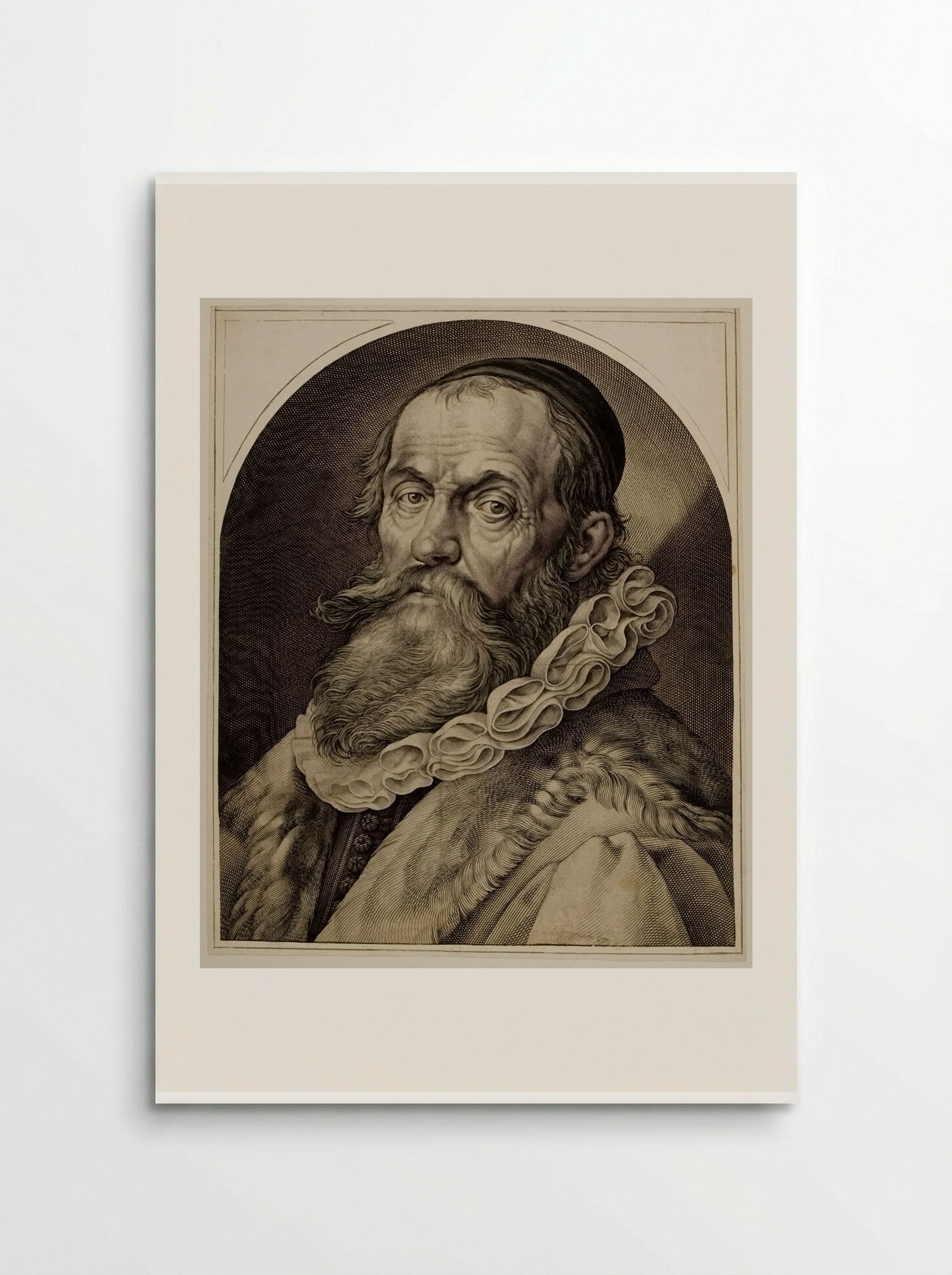 Portrait of Hendrik Goltzius - Jan Harmensz. Muller - Poster