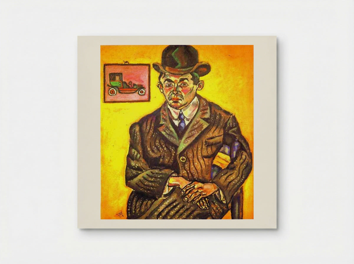 Portrait of Hiberto Casany (The Chauffeur) - Joan Miró - Poster