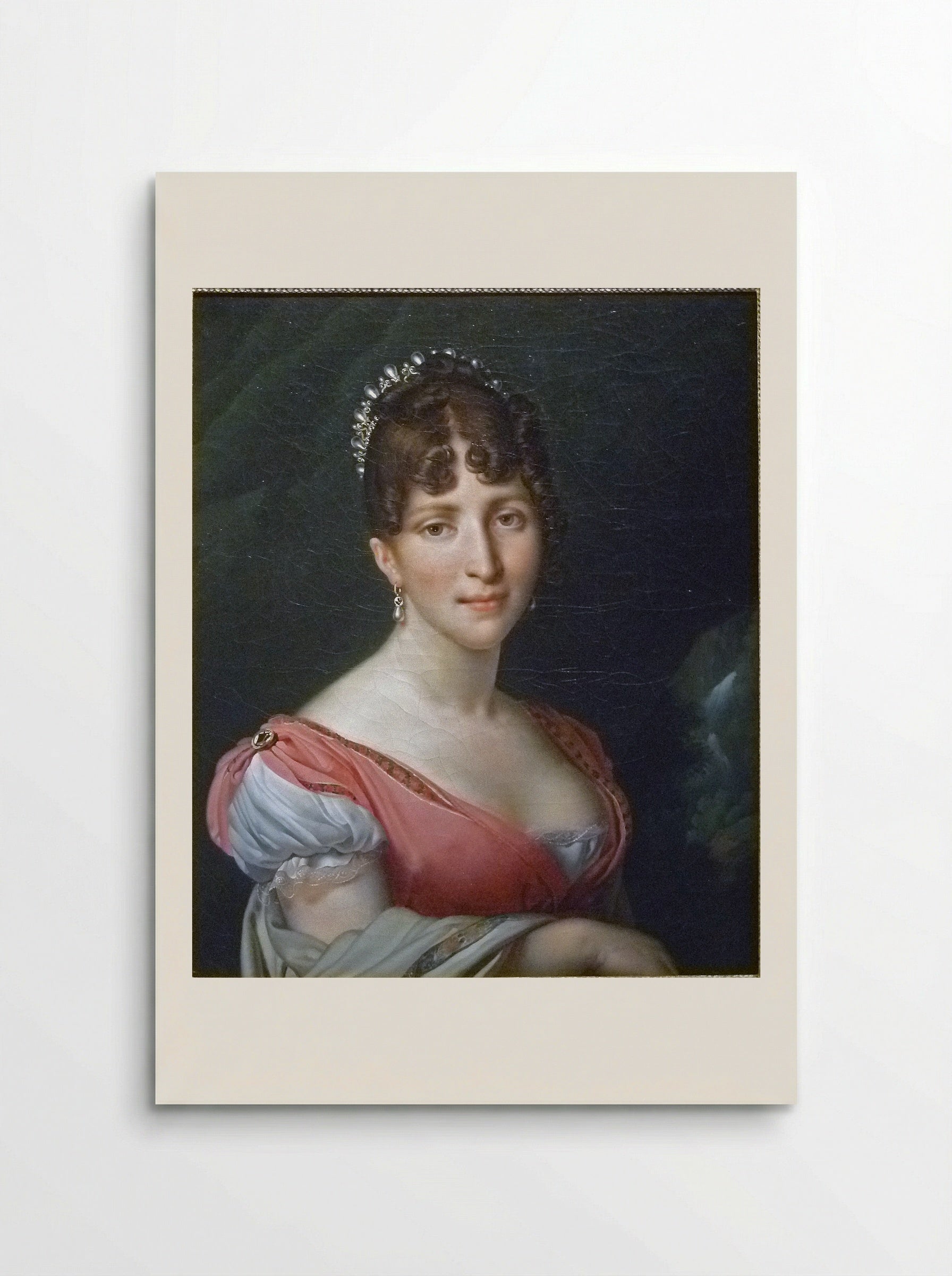 Portrait of Hortense de Beauharnais - Anne-Louis Girodet-Trioson - Poster
