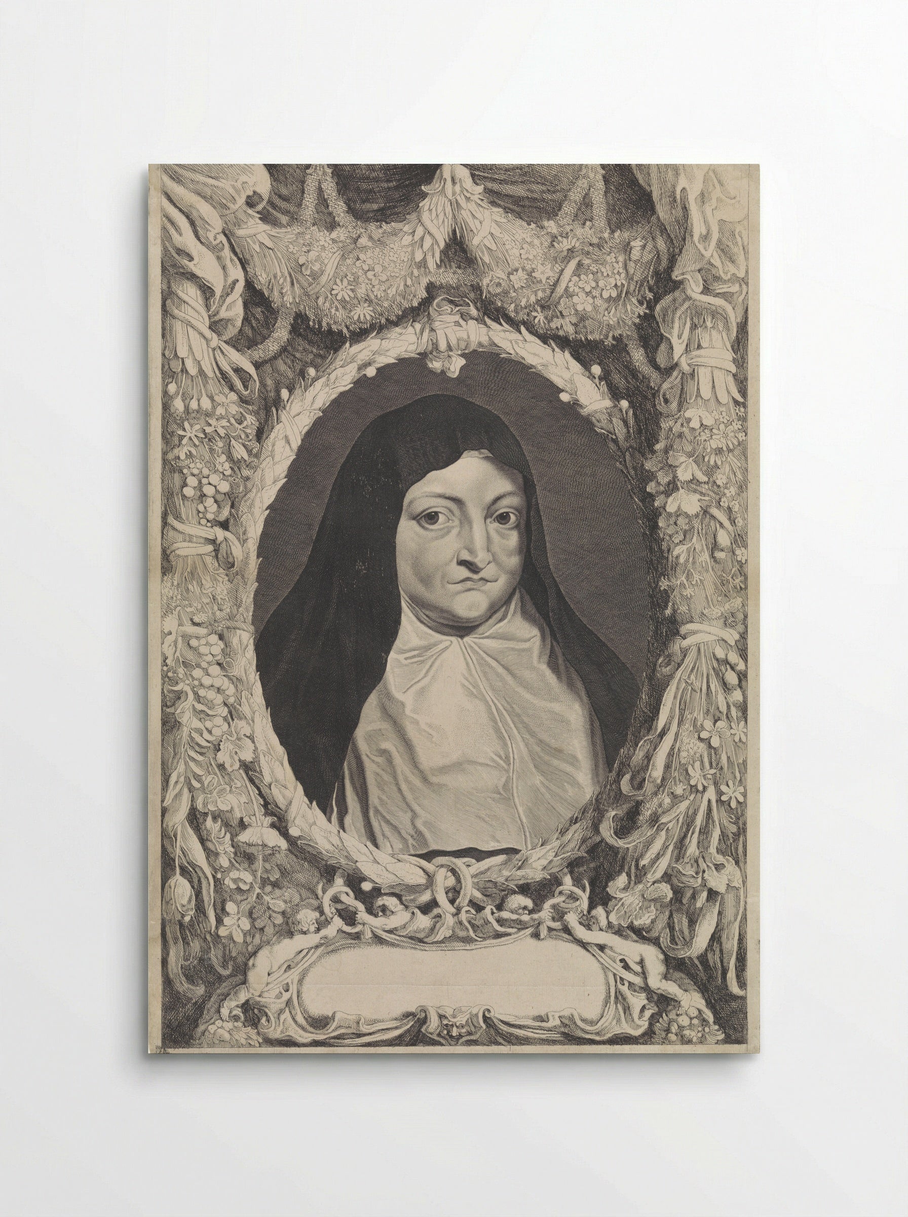 Portrait of Isabella Clara Eugenia, Infanta of Spain - Pieter van Sompel - Poster