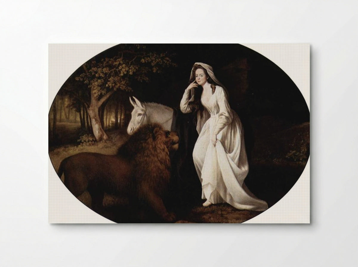 Portrait of Isabella Saltonstall - George Stubbs - Poster