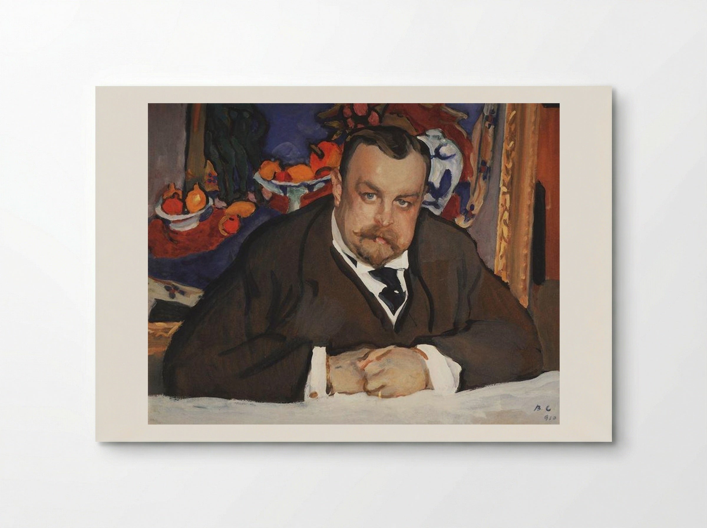 Portrait of Ivan Morozov - Valentin Serov - Poster
