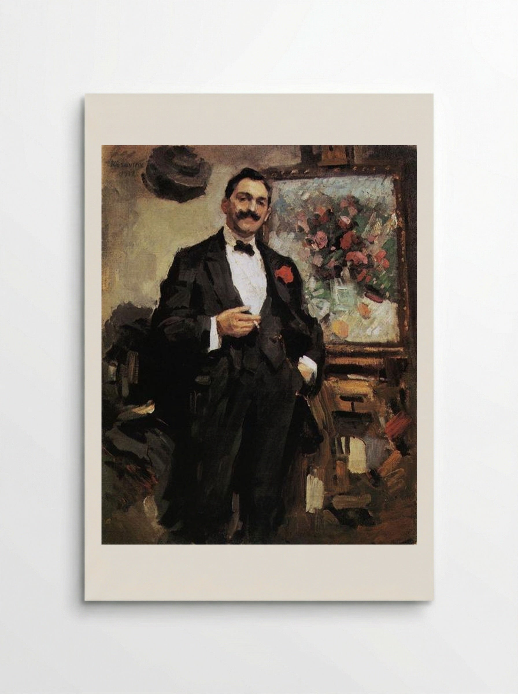 Portrait of József Rippl-Rónai - Konstantin Korovin - Poster