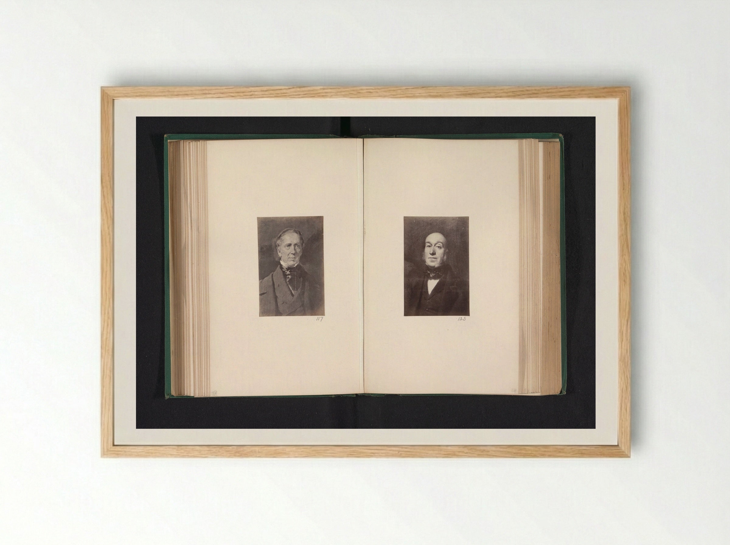 Portrait of J. B. Neilson - Thomas Annan - Framed Print Wood