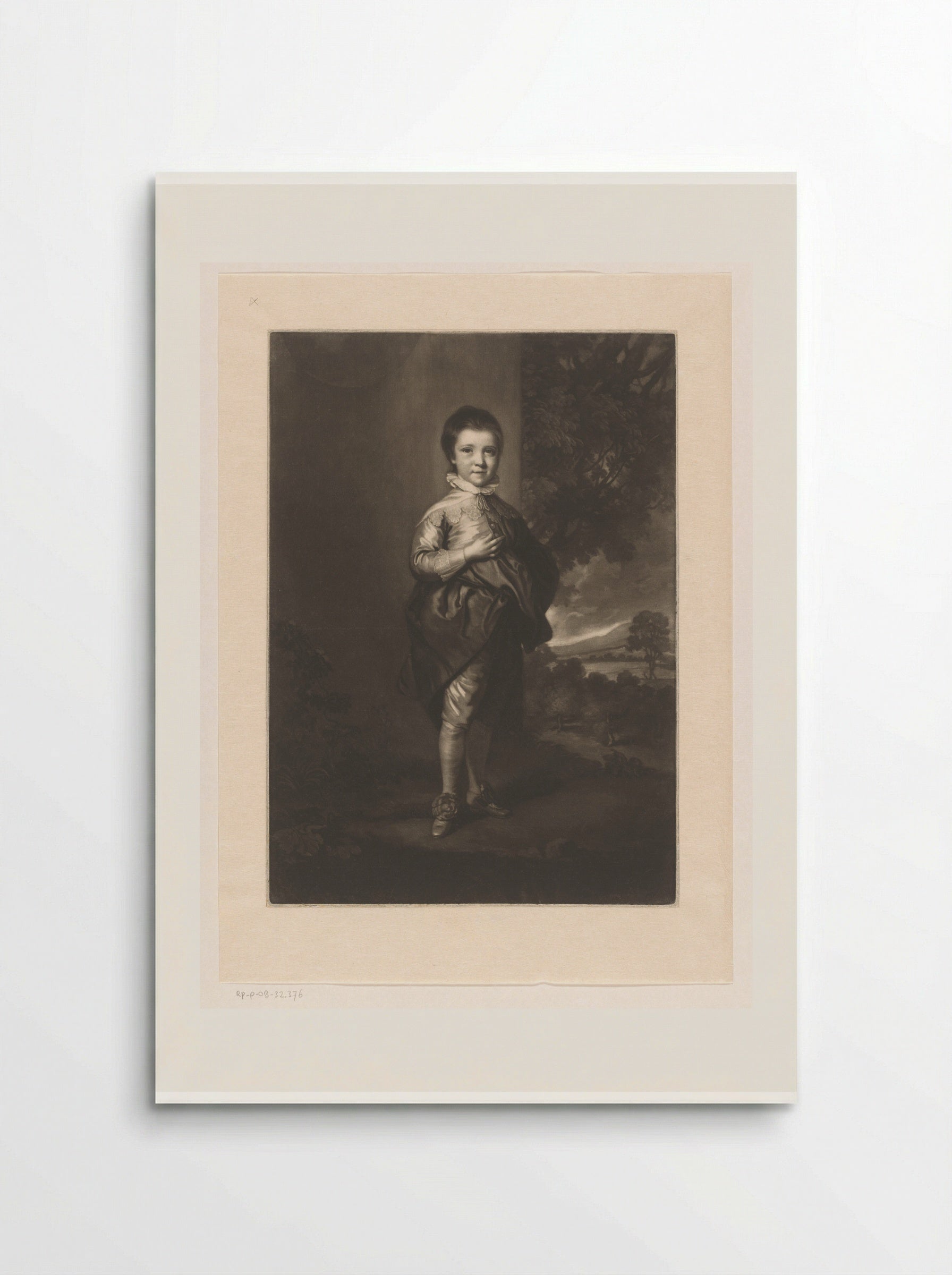 Portrait of Jacob Pleydell-Bouverie - James McArdell - Poster