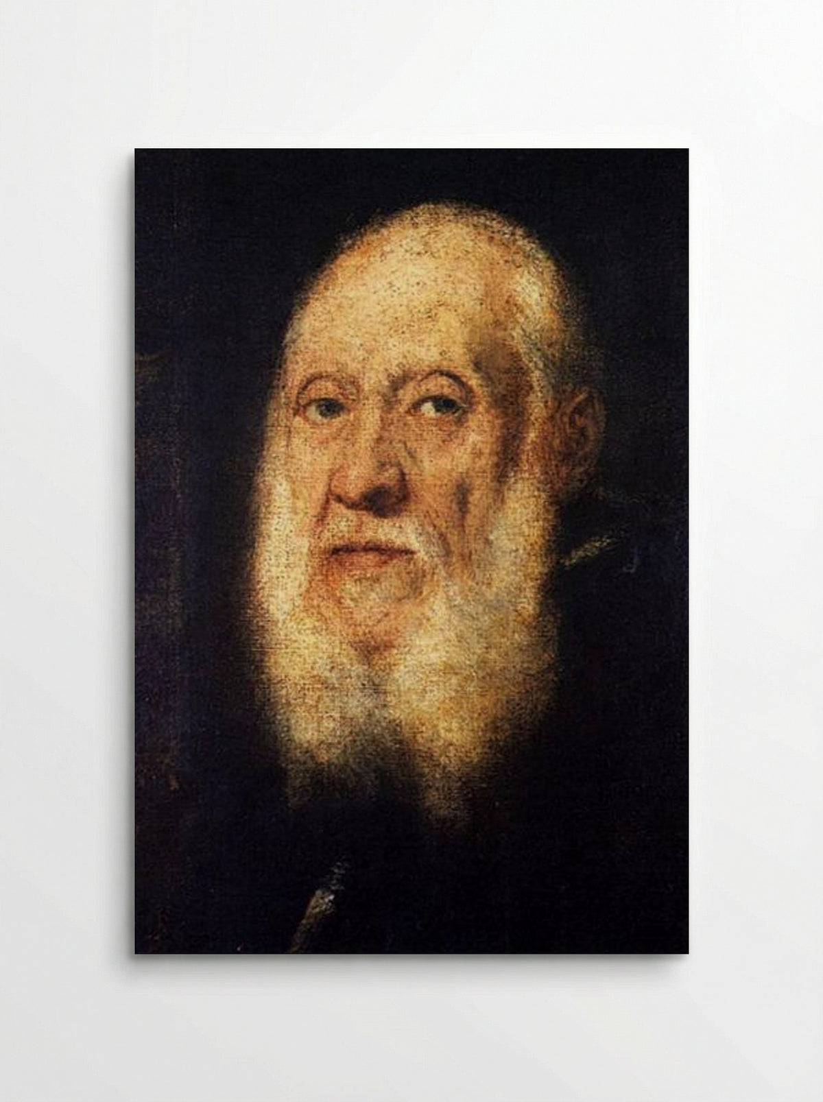 Portrait of Jacopo Sansovino - Tintoretto - Poster