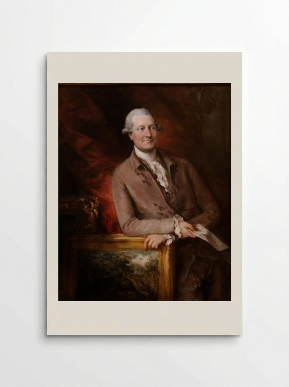 Portrait of James Christie - Thomas Gainsborough - Poster