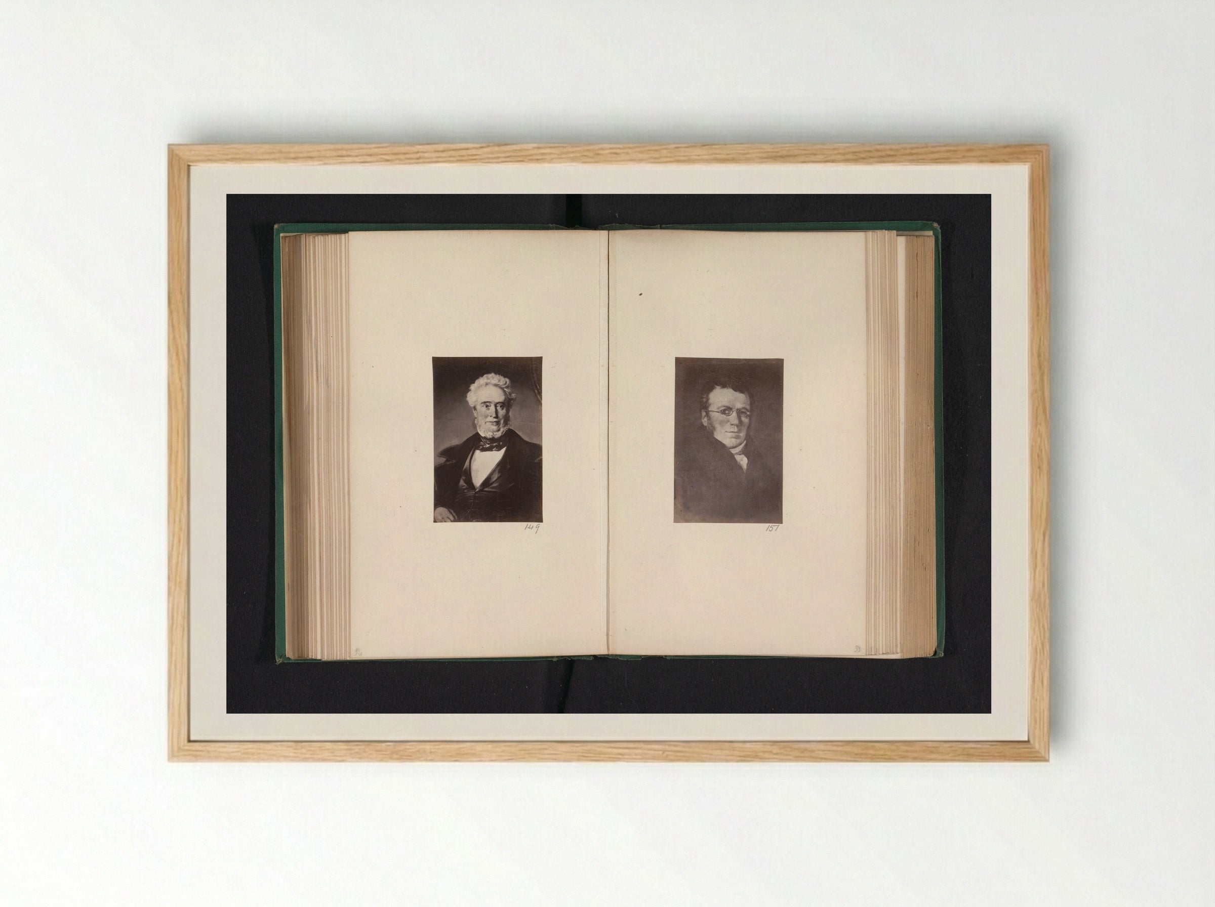Portrait of James Cleland - Thomas Annan - Framed Print Wood