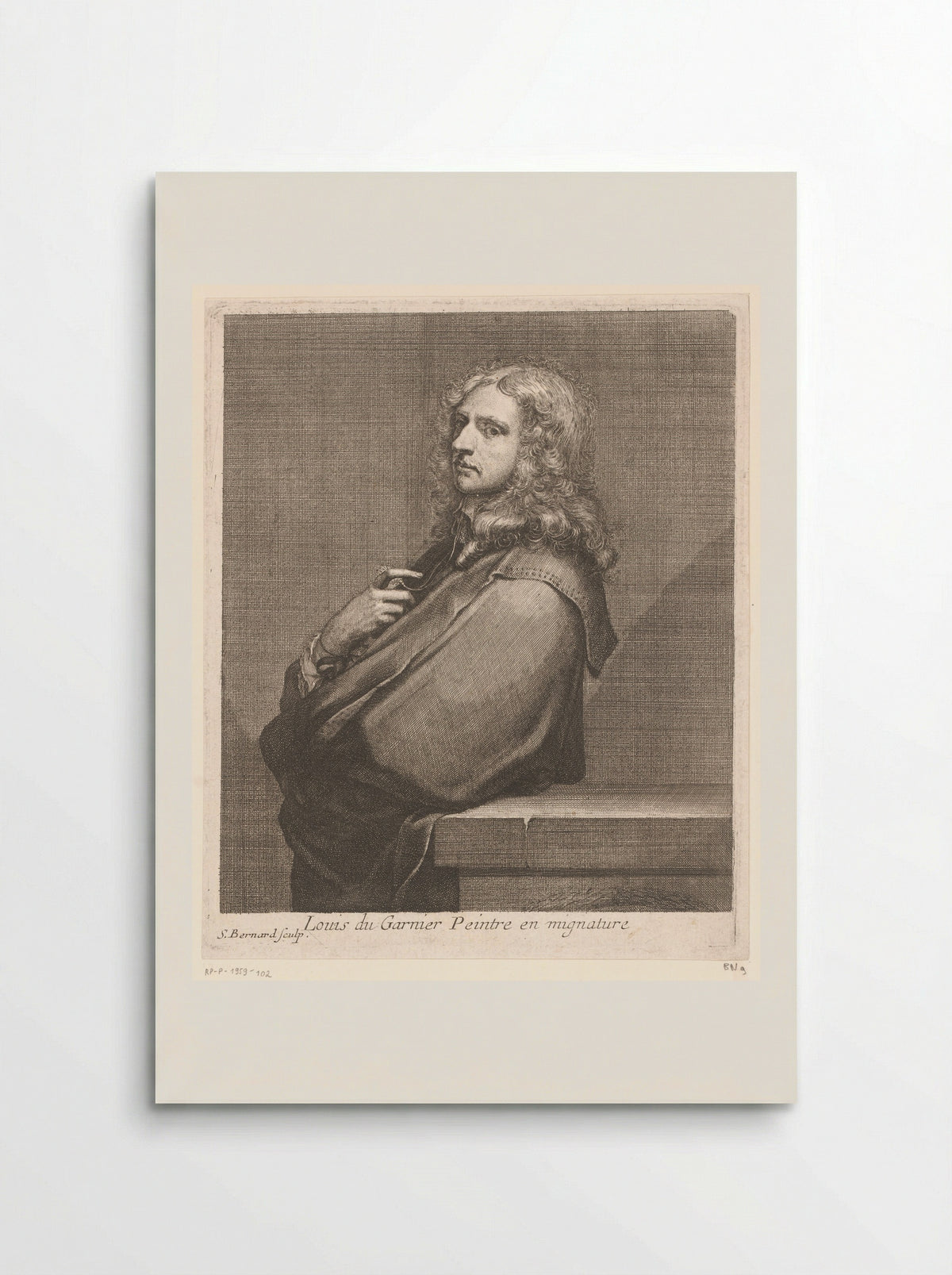 Portrait of James II as a Young Man - Louis du Guernier (I) - Poster