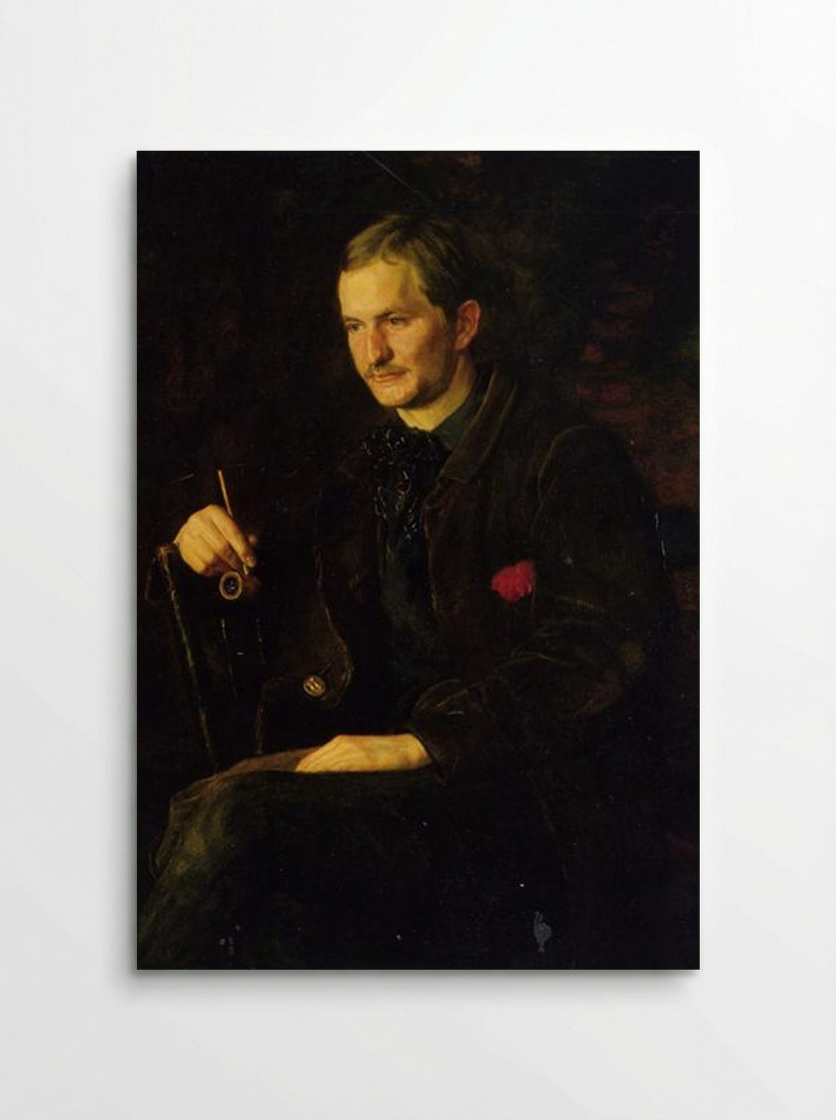 Portrait of James Wright - Thomas Eakins - Poster