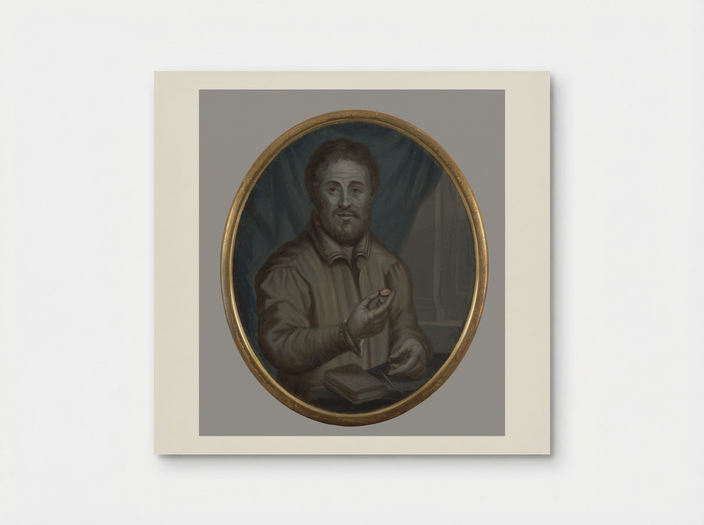 Portrait of Janus Secundus - Arnoud van Halen - Poster