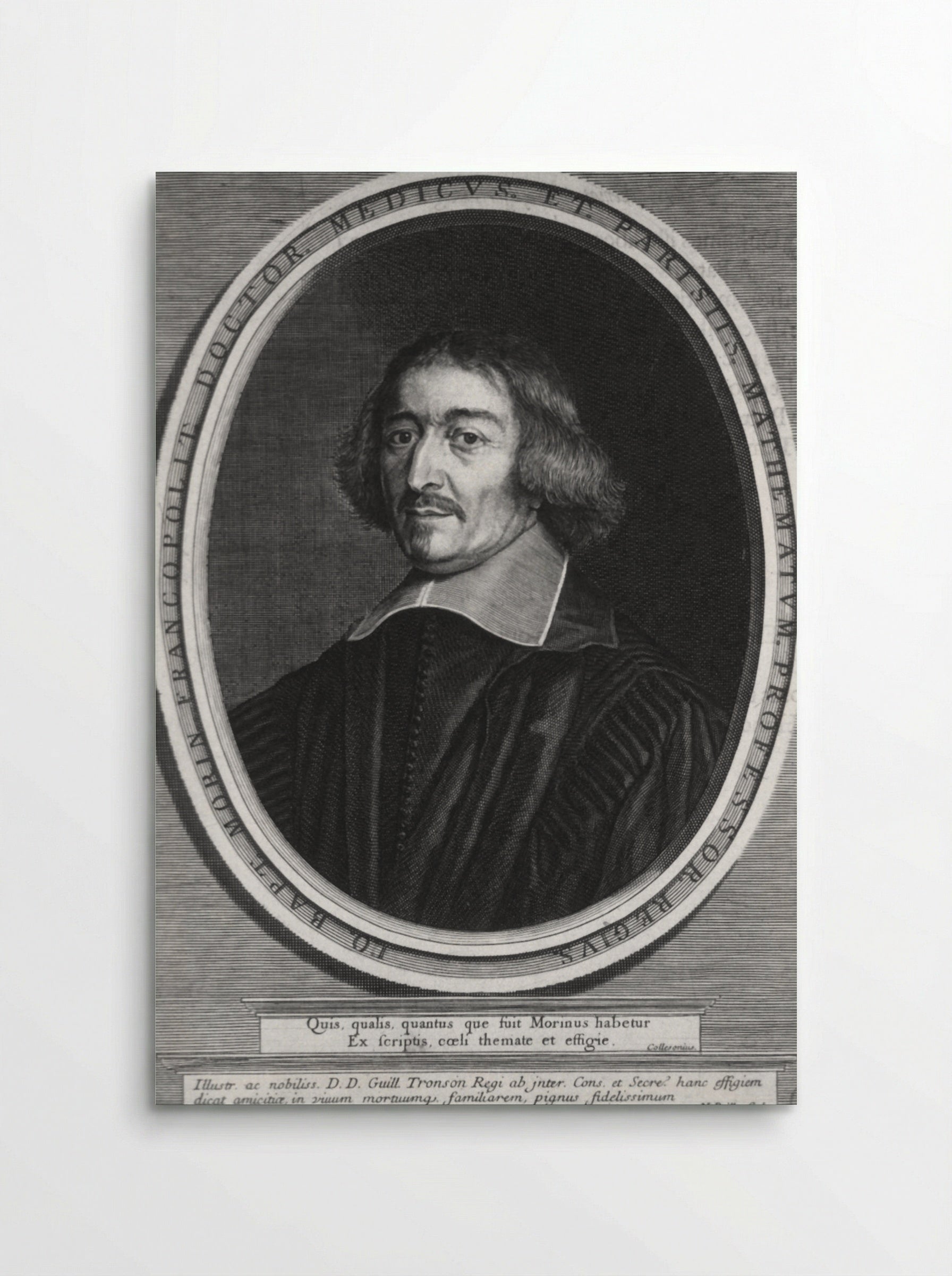 Portrait of Jean-Baptiste Morin - Jean Morin - Poster