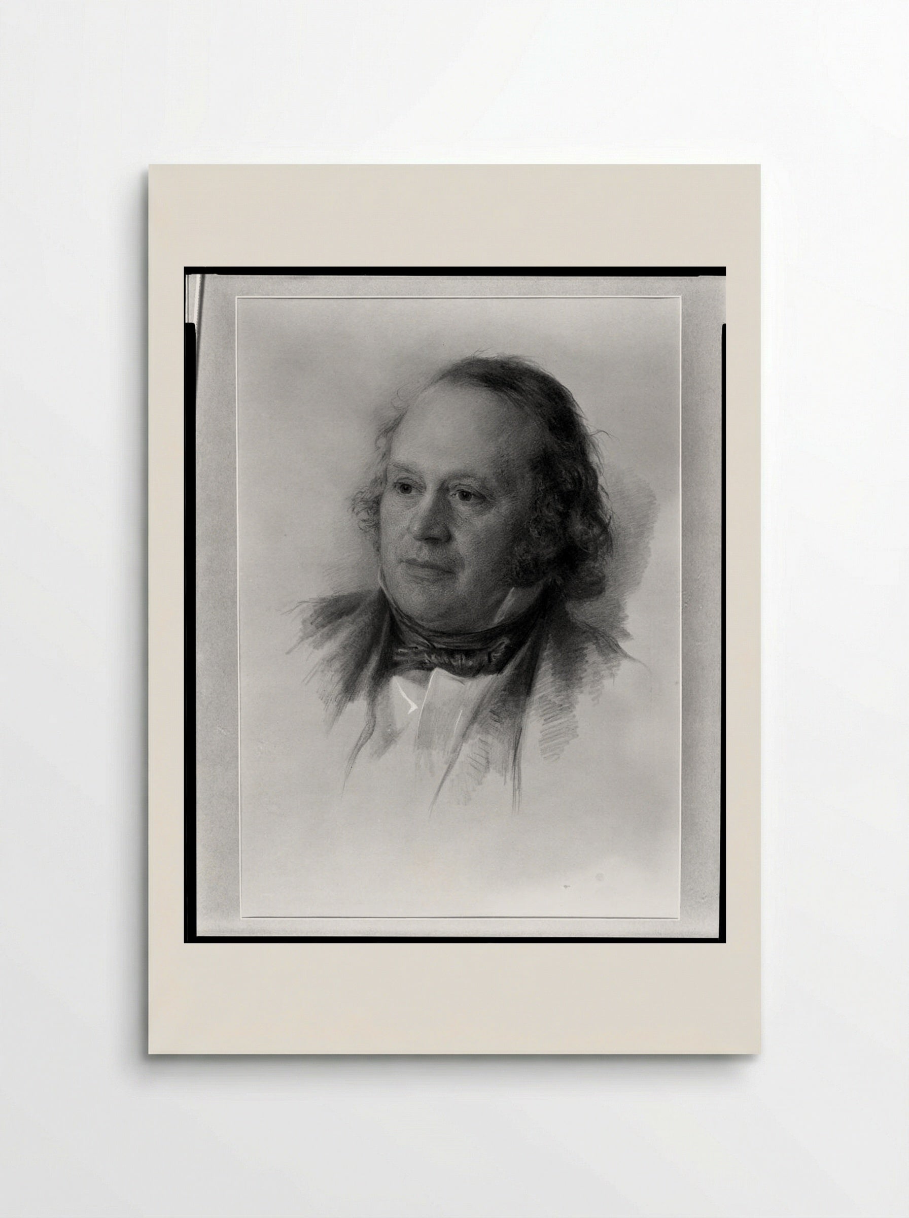 Portrait of Jean-Louis-Rodolphe Agassiz - William Morris Hunt - Poster