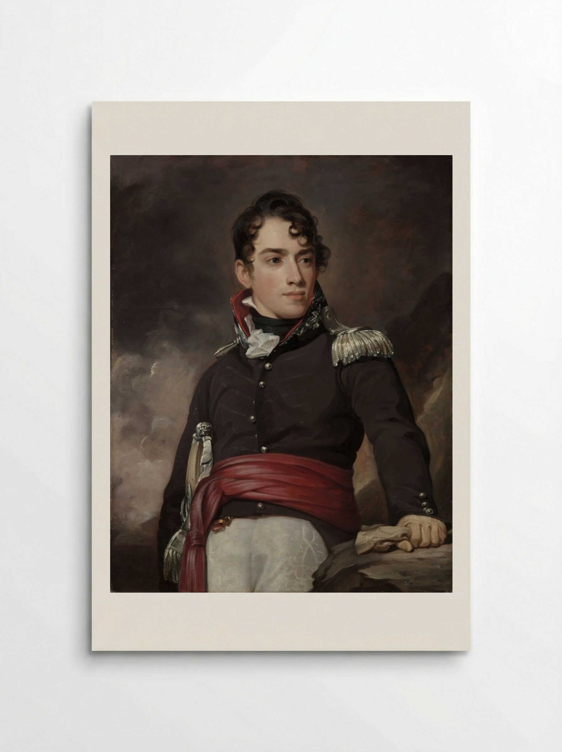 Portrait of Jean Terford David - Thomas Sully - Poster