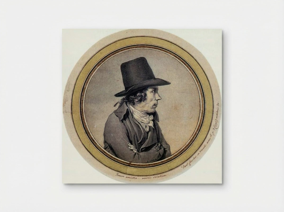 Portrait of Jeanbon Saint André - Jacques-Louis David - Poster