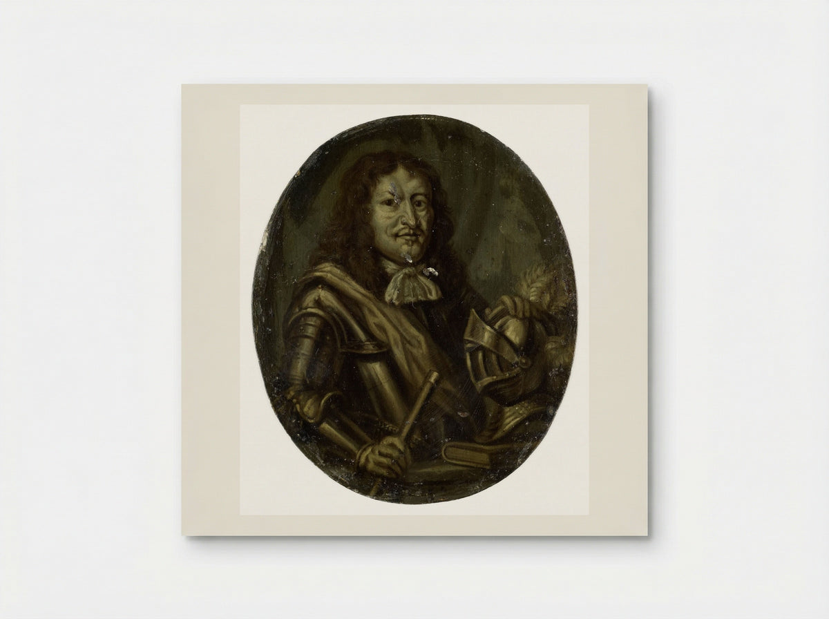 Portrait of Joan van Paffenrode - Arnoud van Halen - Poster