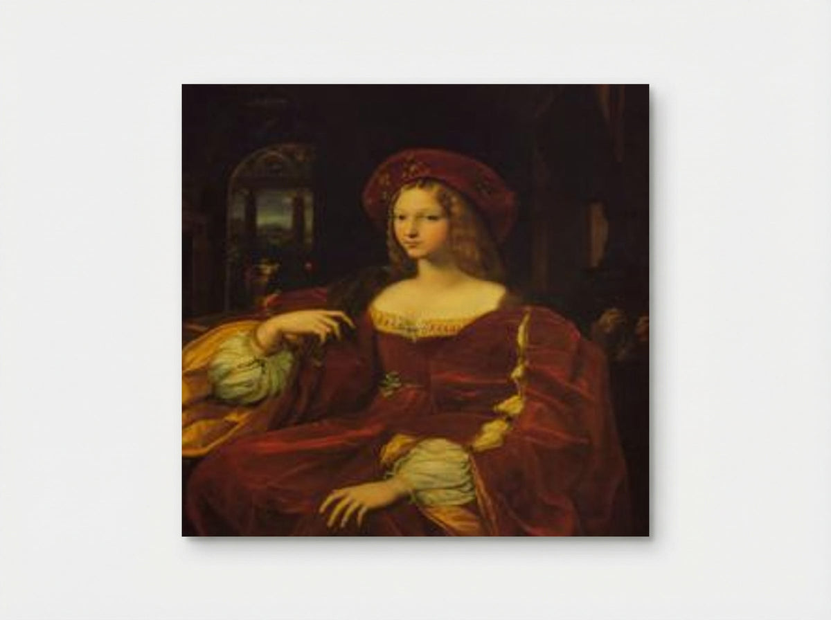 Portrait of Joanna of Aragon - Raphael - Poster