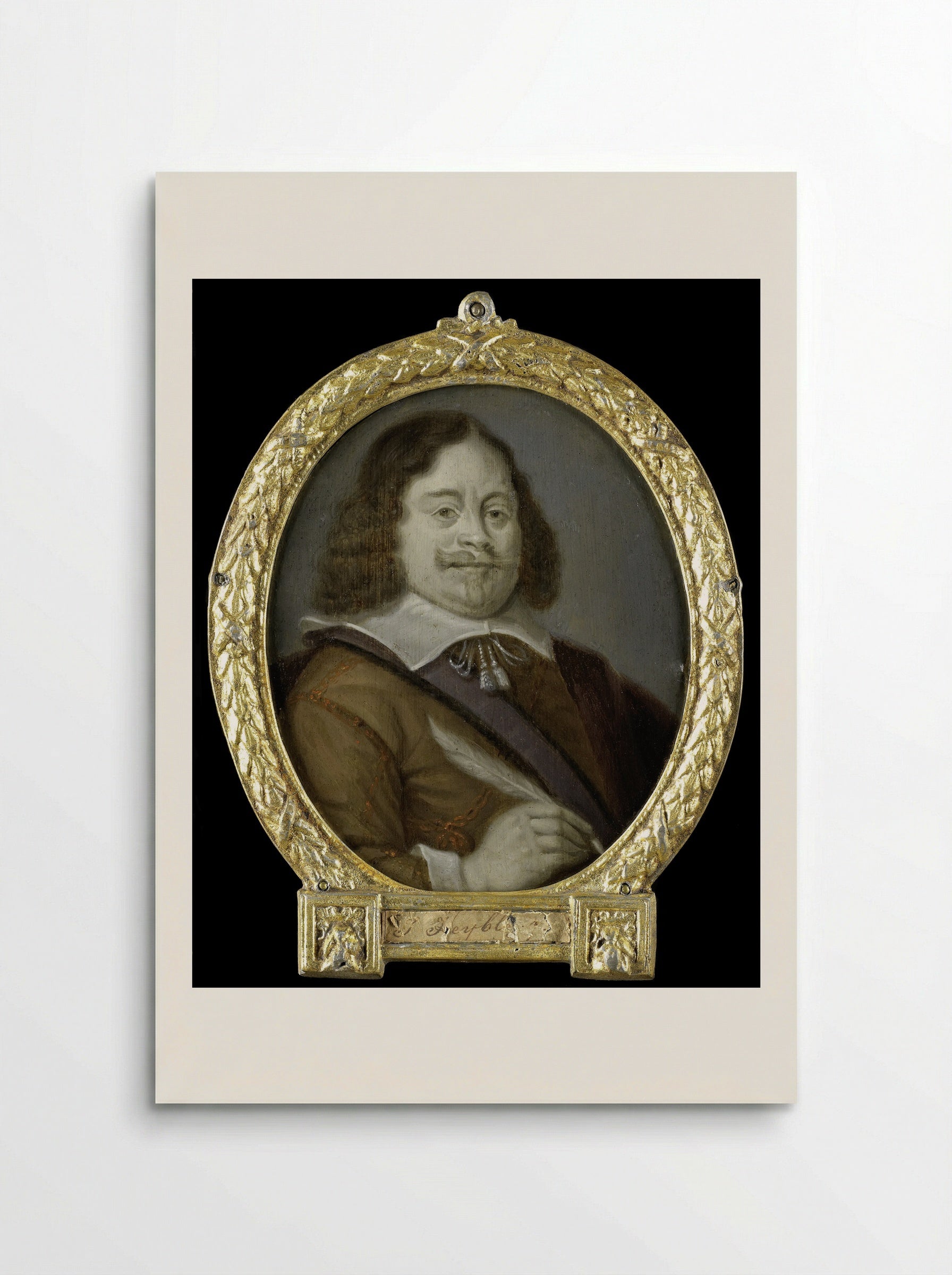 Portrait of Joannes Cools - Arnoud van Halen - Poster