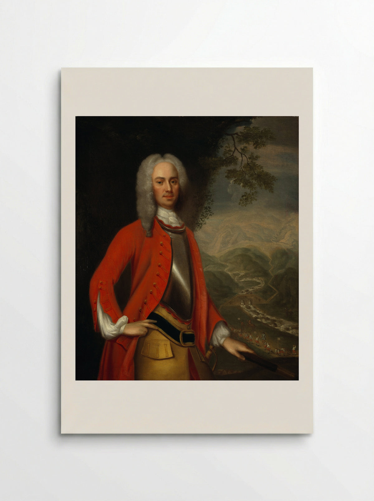Portrait of Johan Arnold Zoutman - Johan van Diest - Poster